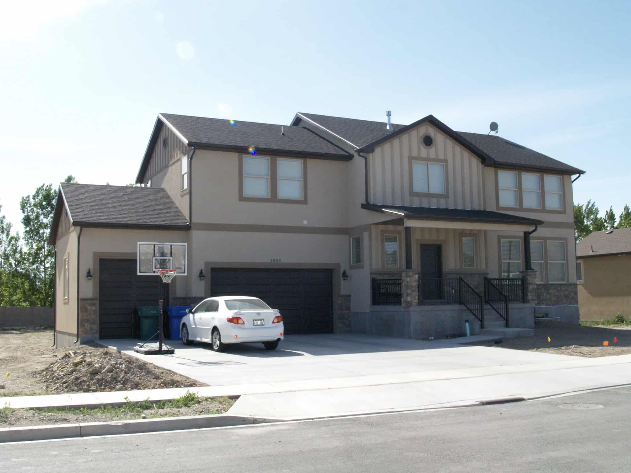 Front View of this 4-Bedroom,2864 Sq Ft Plan -187-1177