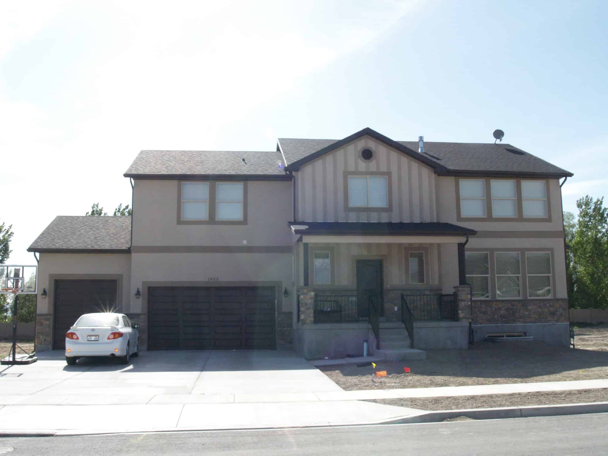 Front View of this 4-Bedroom,2864 Sq Ft Plan -187-1177