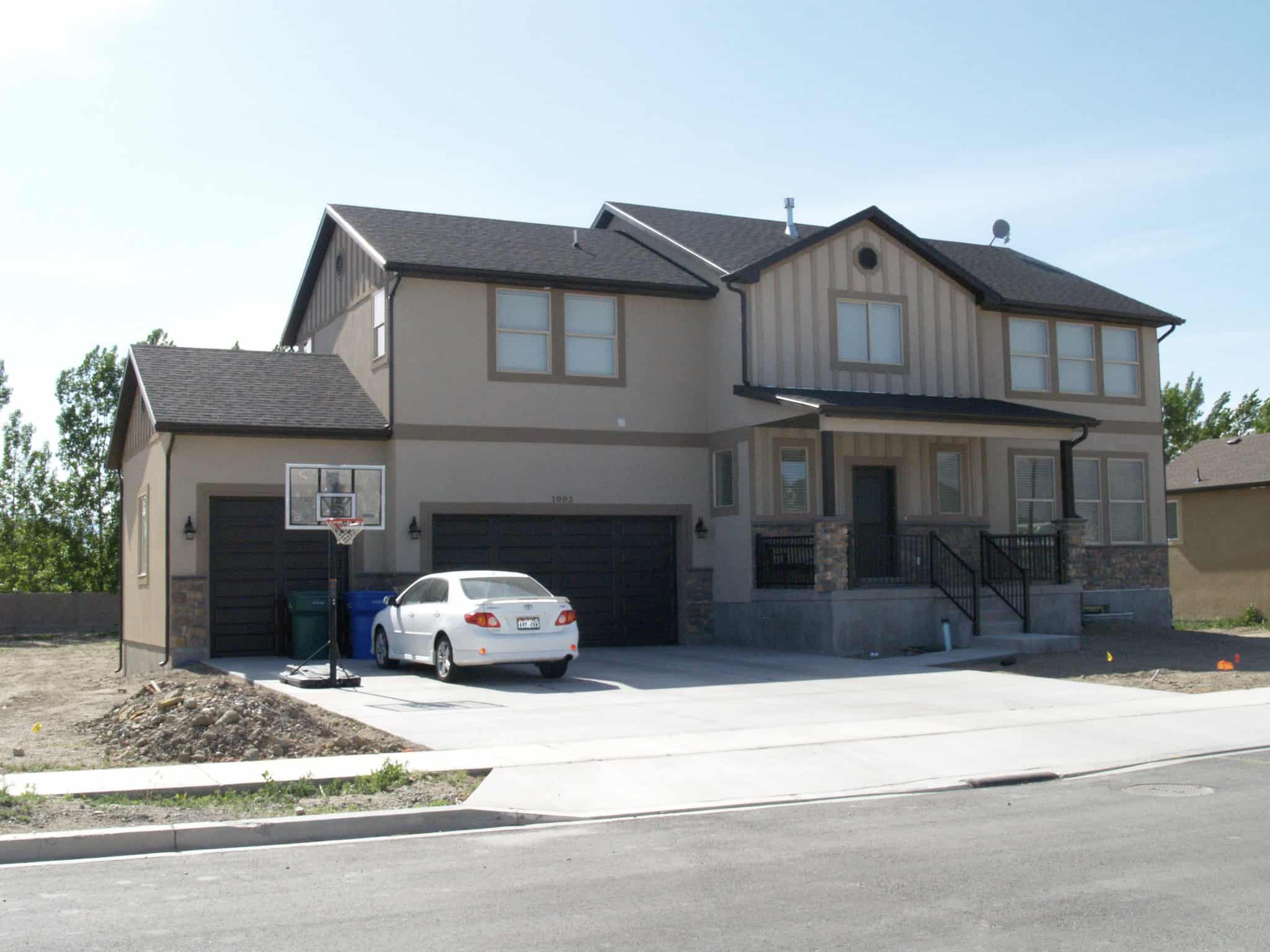 Front View of this 4-Bedroom,2864 Sq Ft Plan -187-1177