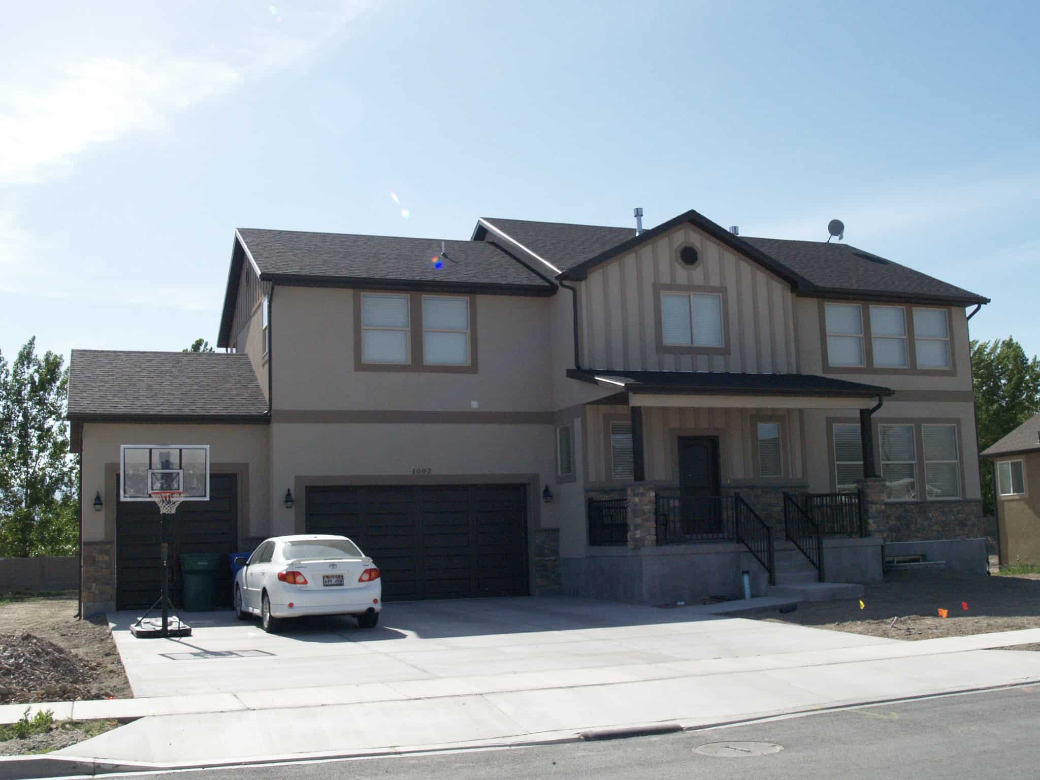 Front View of this 4-Bedroom,2864 Sq Ft Plan -187-1177