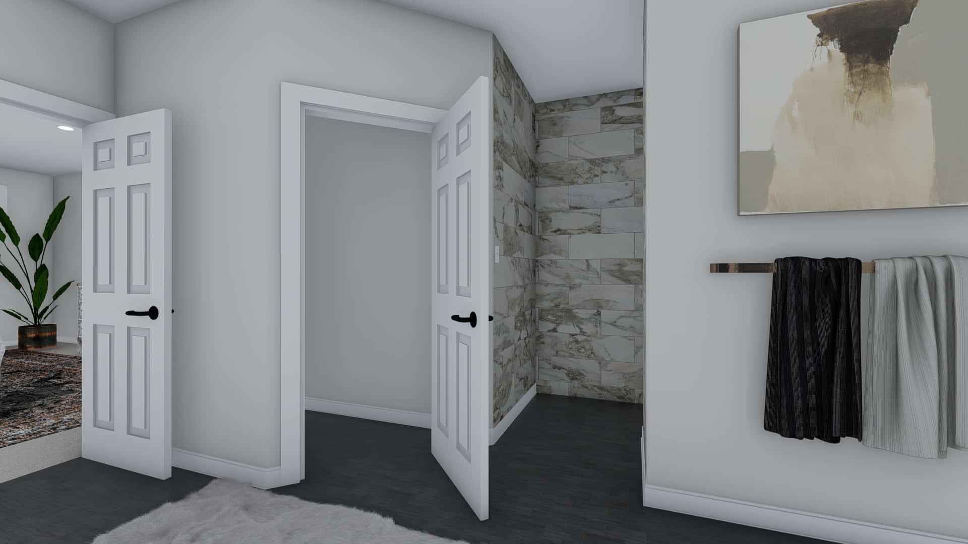 Master Bathroom of this 5-Bedroom,3859 Sq Ft Plan -187-1179