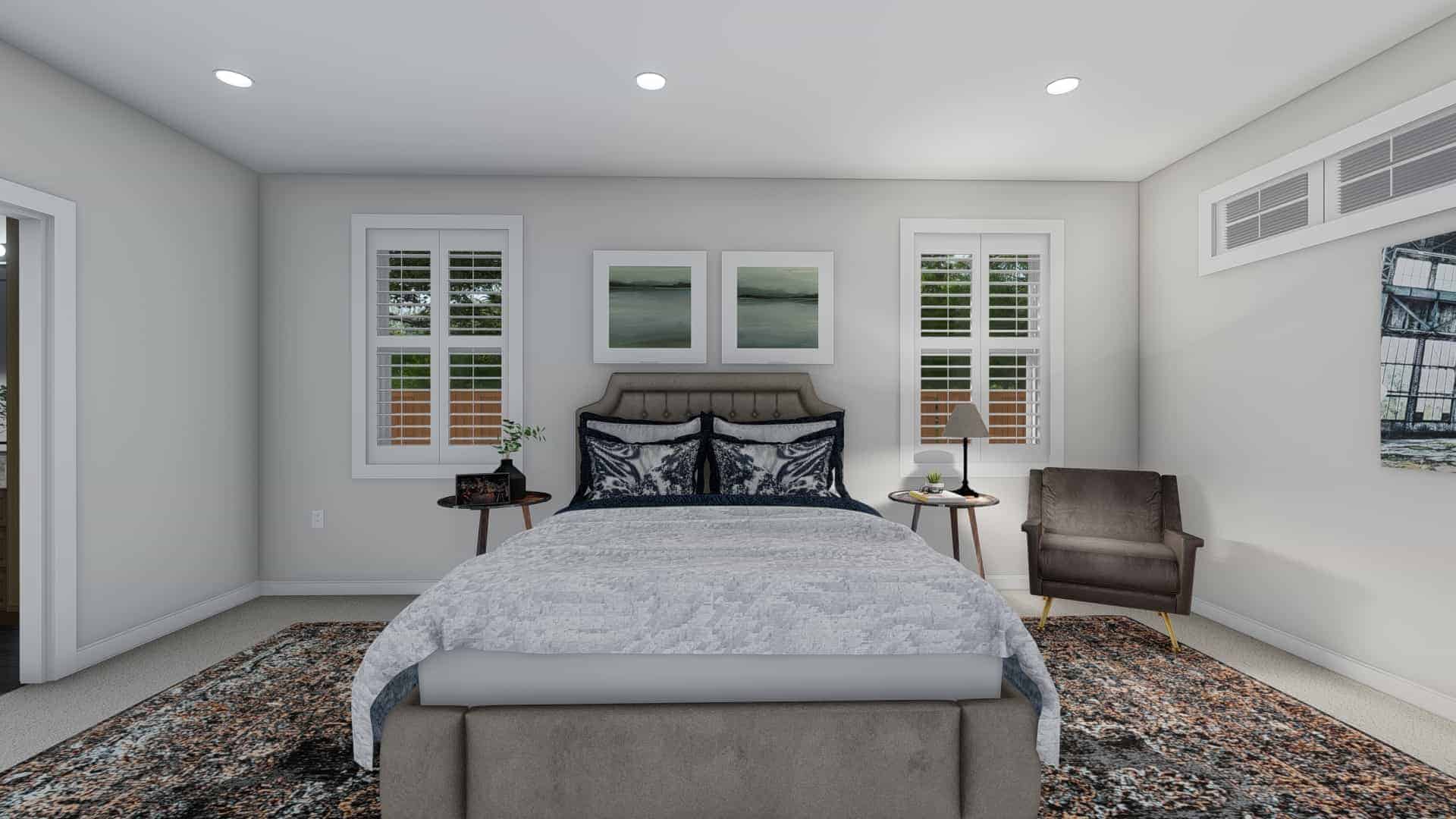 Master Bedroom of this 5-Bedroom,3859 Sq Ft Plan -187-1179