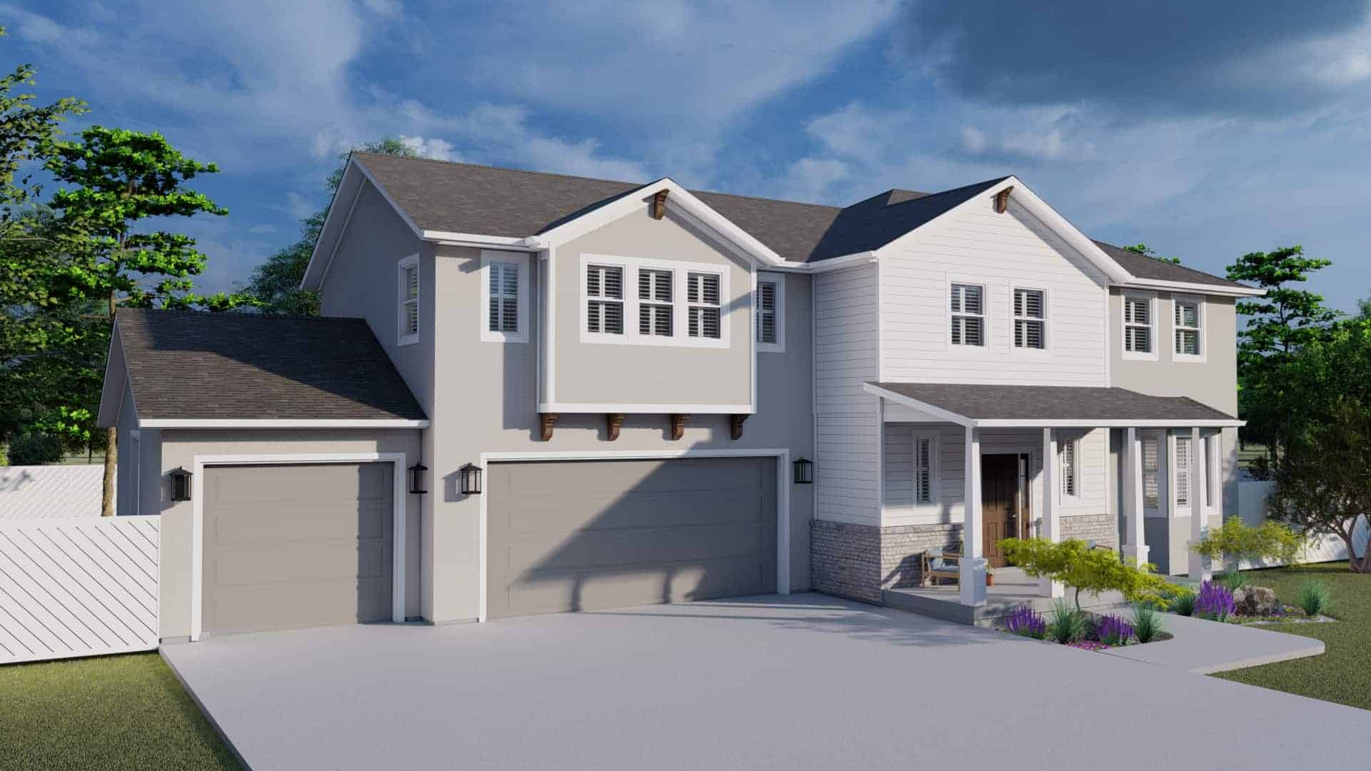 Front View of this 5-Bedroom,2483 Sq Ft Plan -187-1180