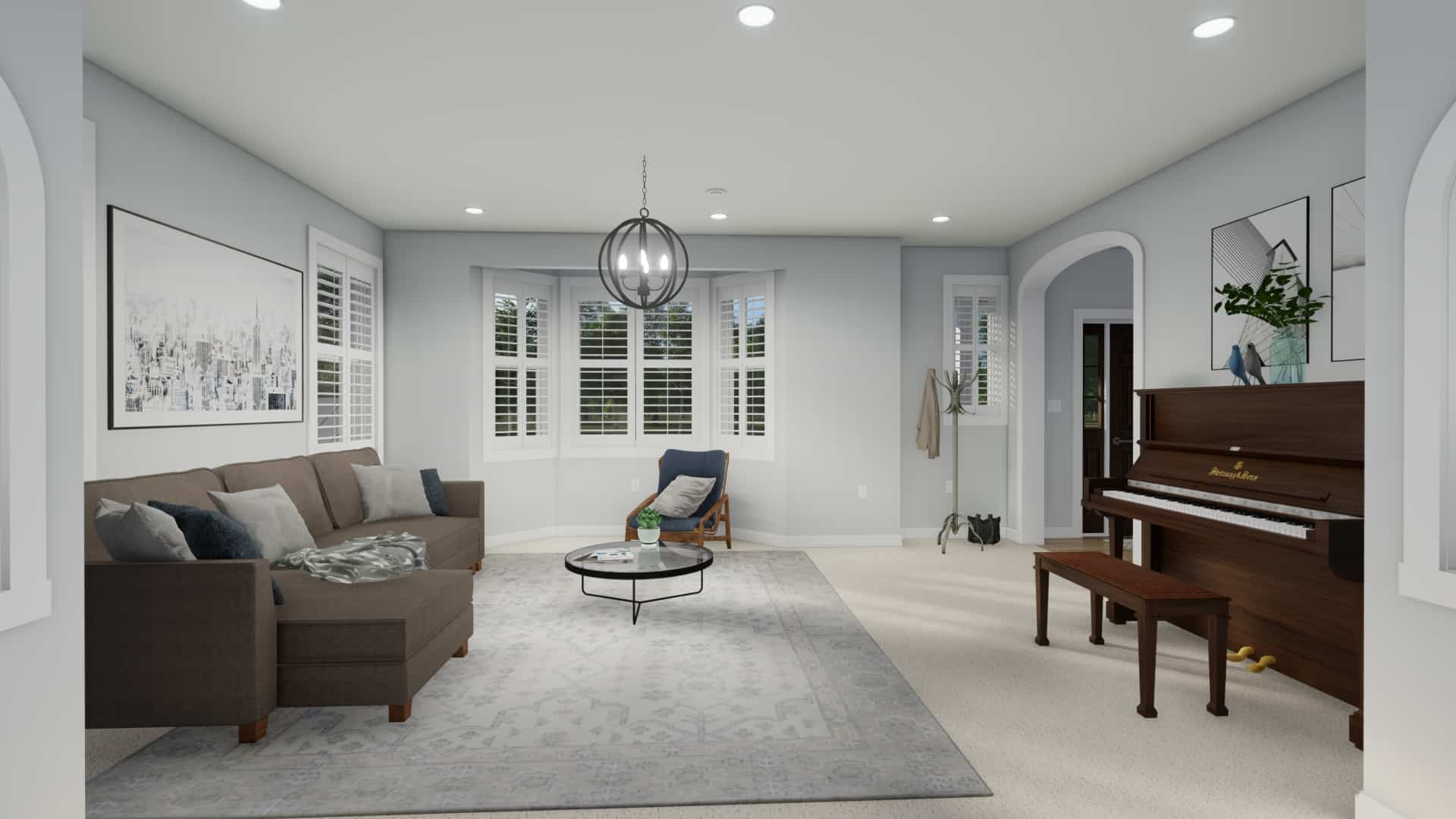 Family Room of this 5-Bedroom,2483 Sq Ft Plan -187-1180