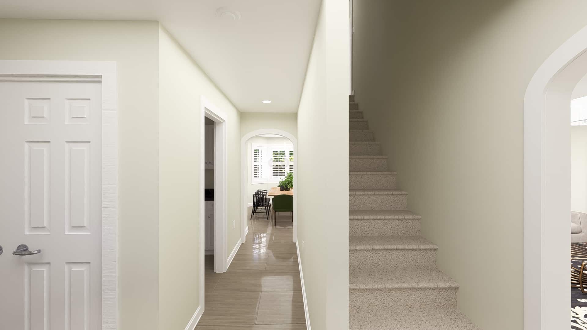 Entry Hall: Staircase of this 4-Bedroom,2010 Sq Ft Plan -187-1183