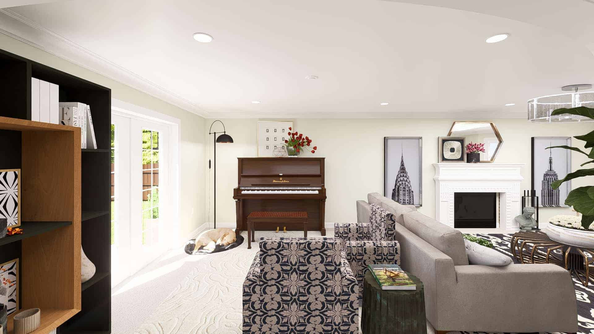 Family Room of this 4-Bedroom,2010 Sq Ft Plan -187-1183