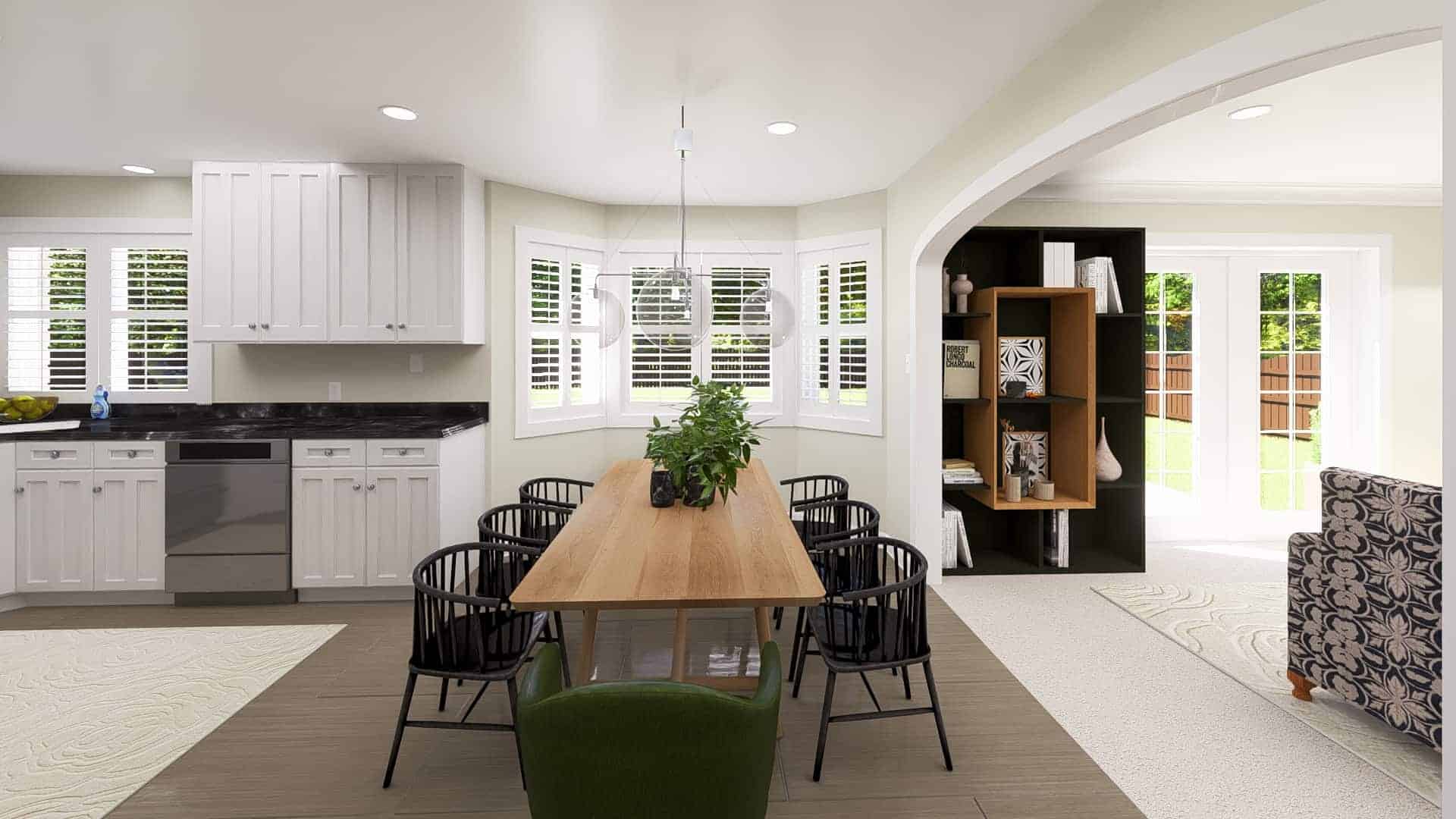 Dining Room of this 4-Bedroom,2010 Sq Ft Plan -187-1183