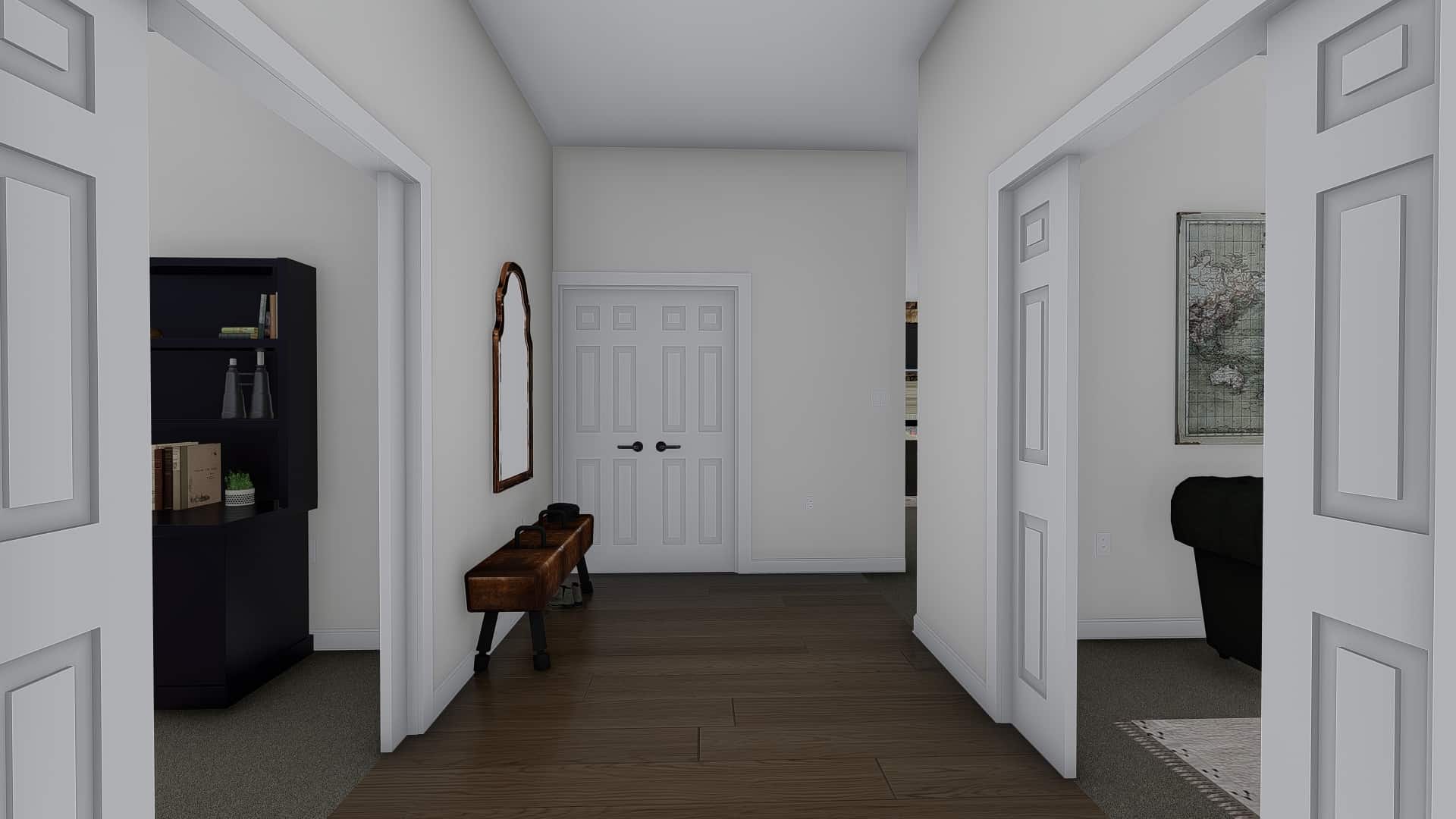 Entry Hall of this 7-Bedroom,4744 Sq Ft Plan -187-1184