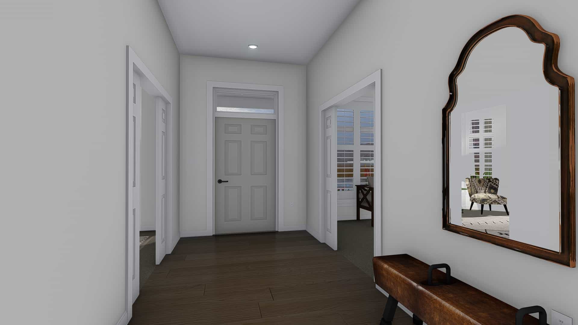 Entry Hall of this 7-Bedroom,4744 Sq Ft Plan -187-1184