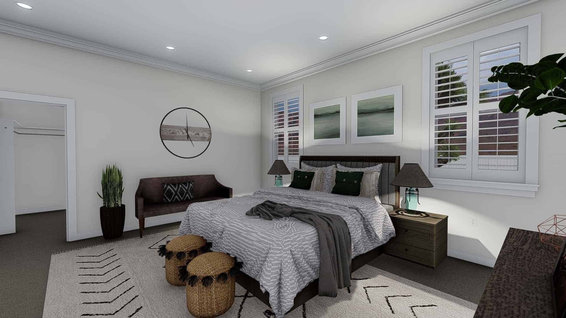 Master Bedroom of this 7-Bedroom,4744 Sq Ft Plan -187-1184