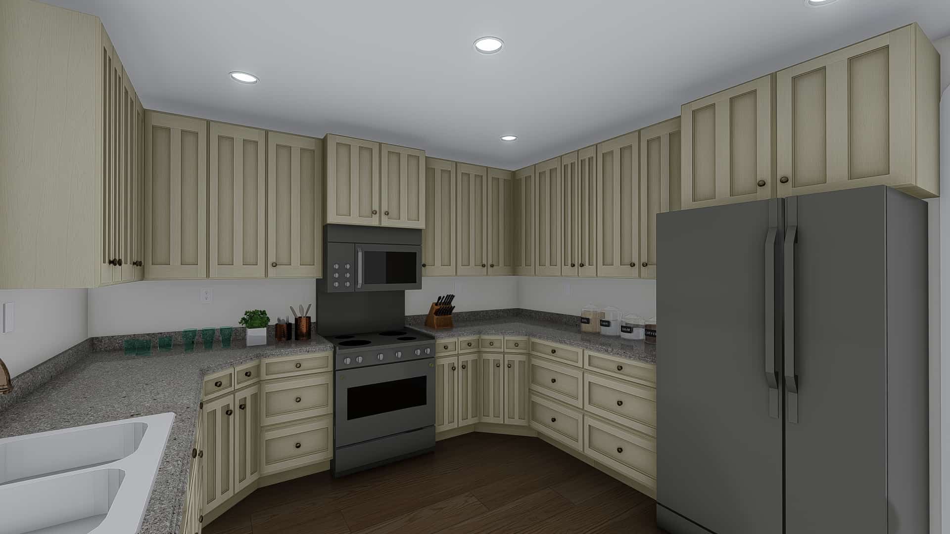 Kitchen of this 7-Bedroom,4744 Sq Ft Plan -187-1184
