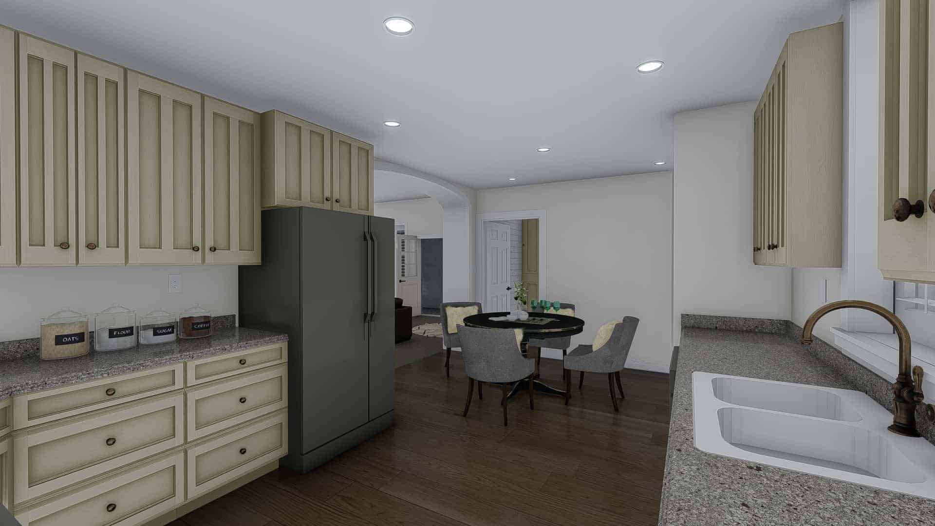 Dining Room of this 7-Bedroom,4744 Sq Ft Plan -187-1184