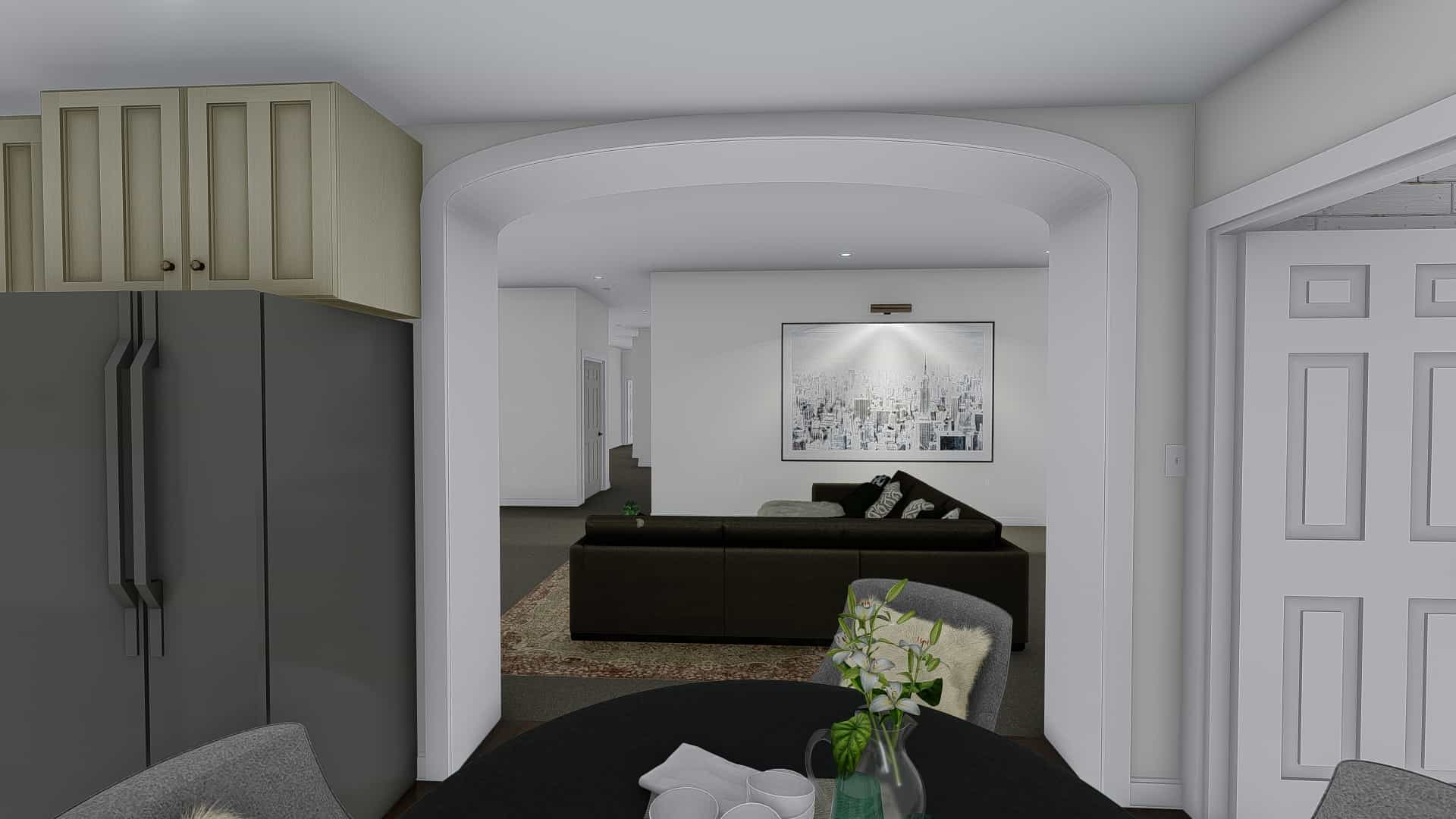 Great Room of this 7-Bedroom,4744 Sq Ft Plan -187-1184