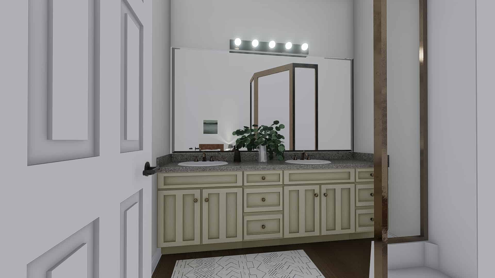 Master Bathroom: Sink/Vanity of this 7-Bedroom,4744 Sq Ft Plan -187-1184