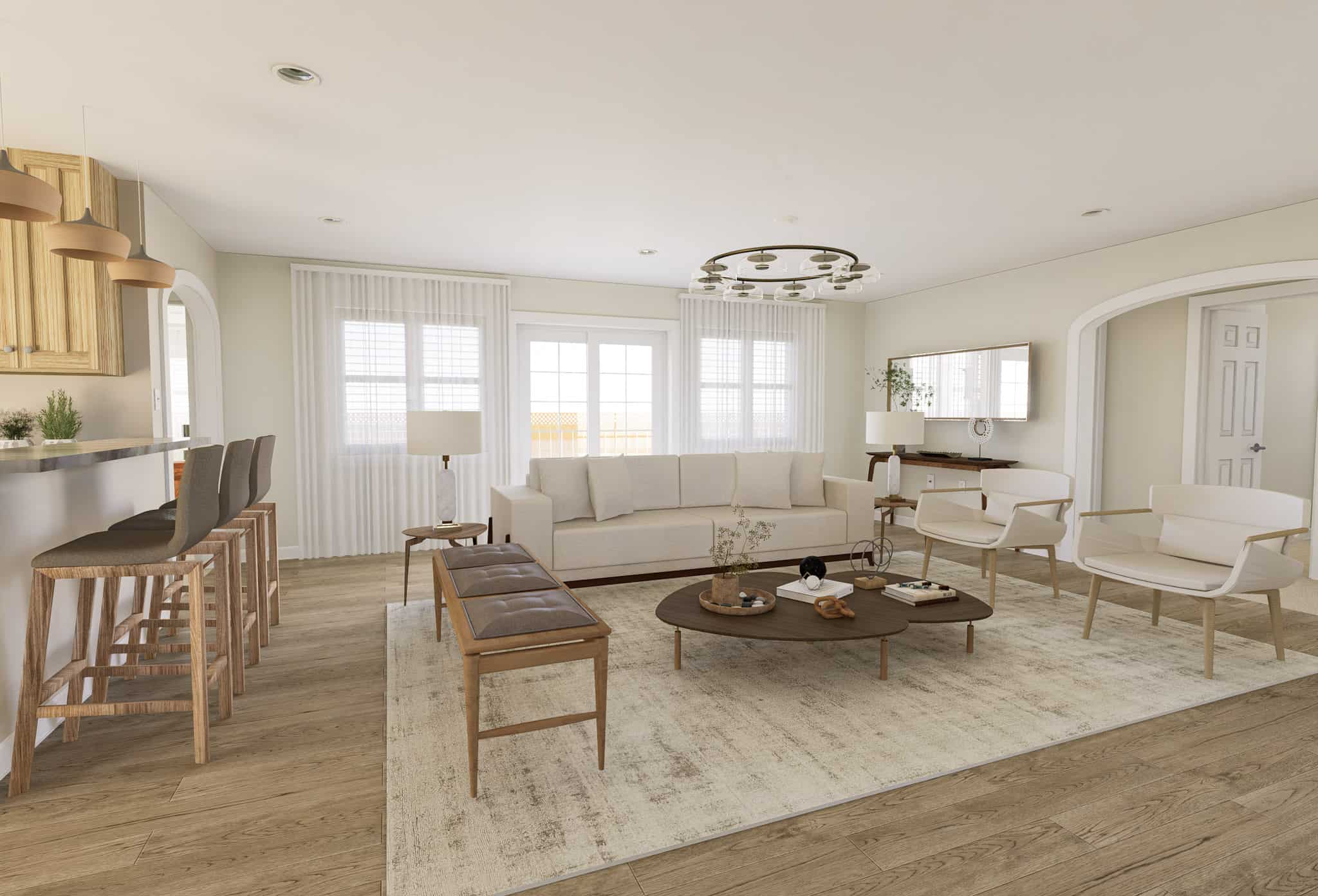 Family Room of this 6-Bedroom,2084 Sq Ft Plan -187-1185