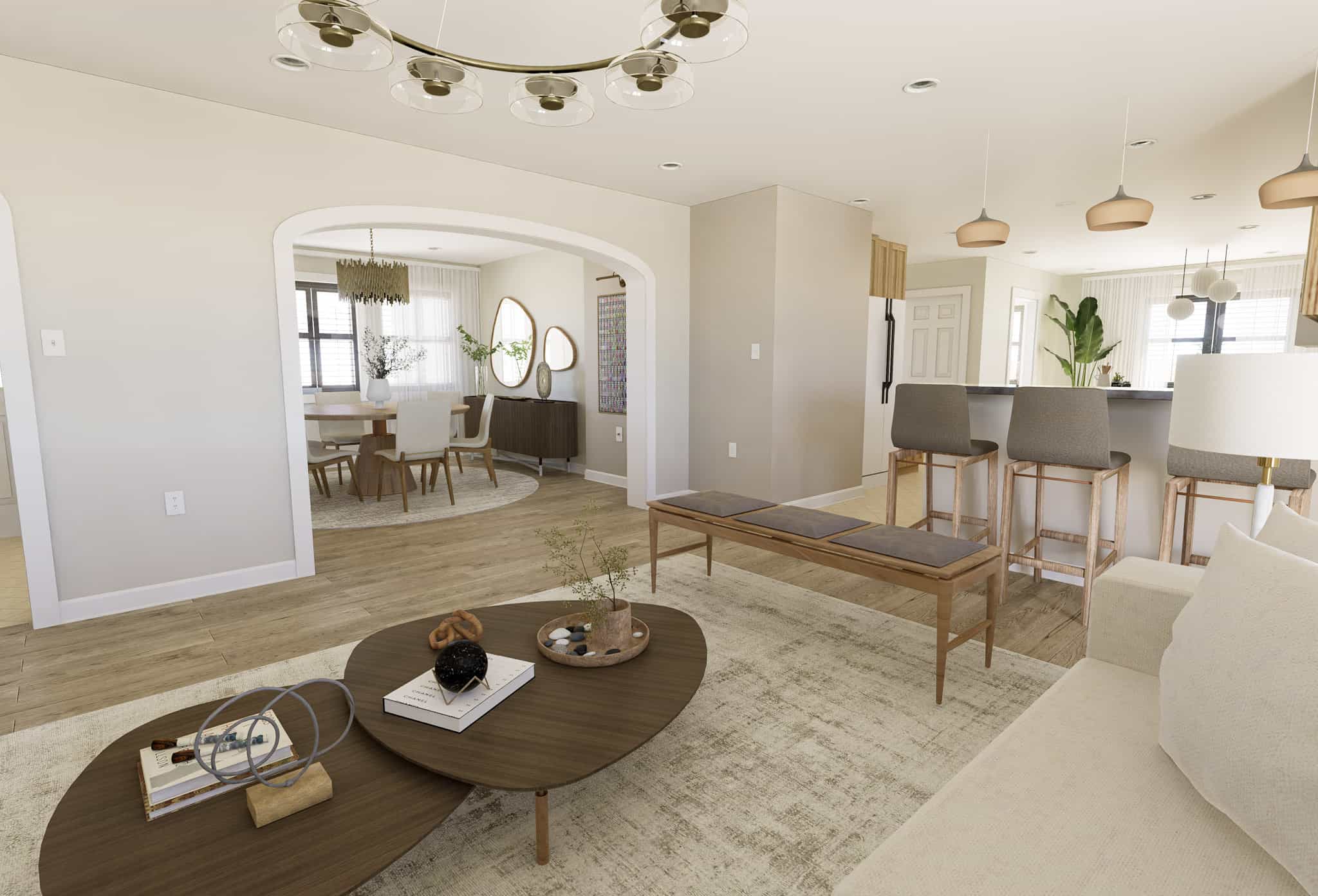 Family Room of this 6-Bedroom,2084 Sq Ft Plan -187-1185
