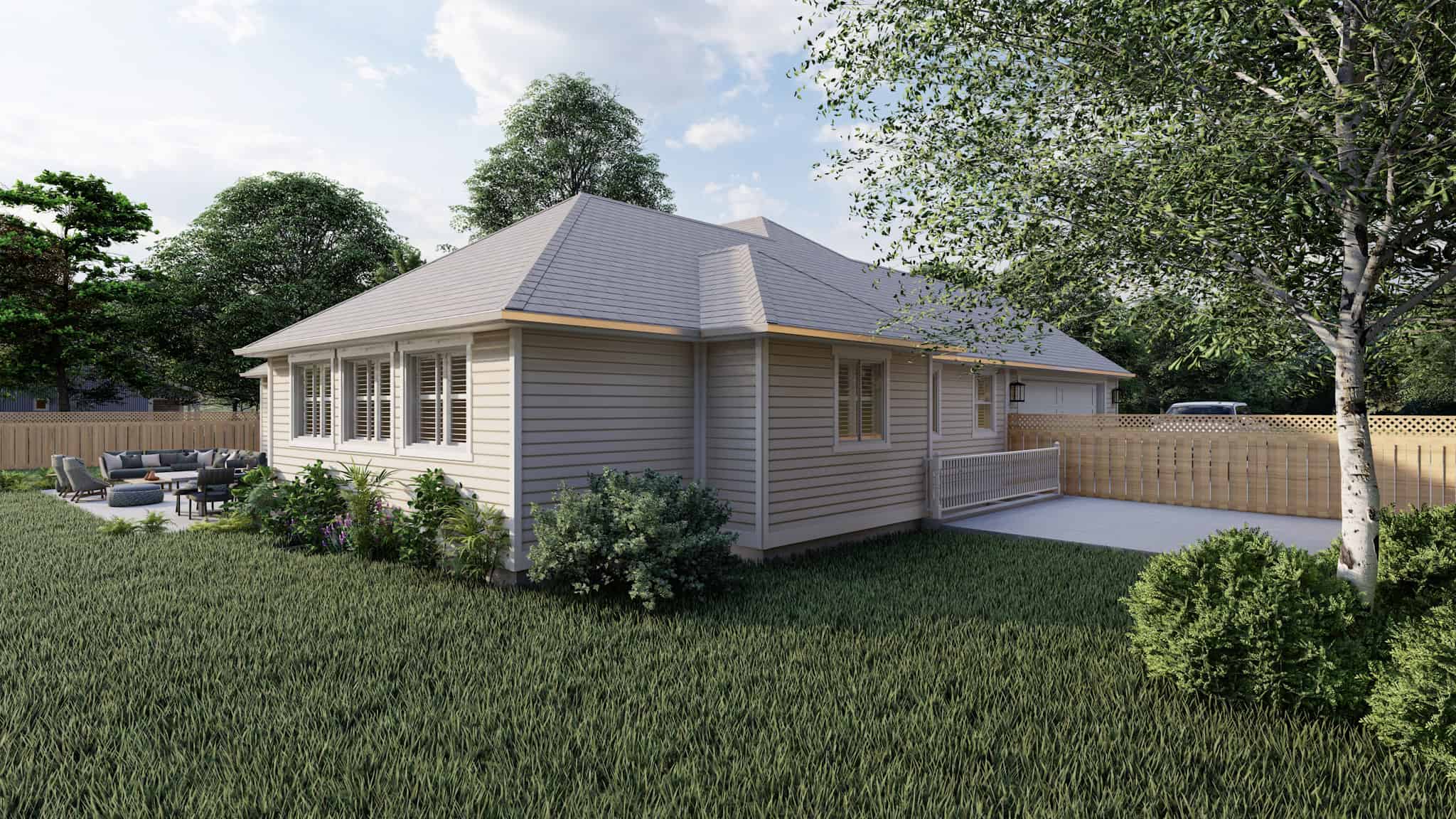 Left Side View of this 6-Bedroom,2084 Sq Ft Plan -187-1185