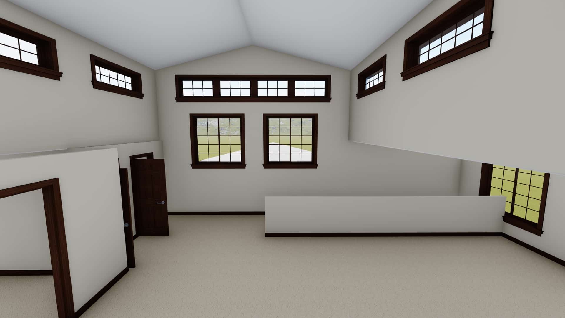 Home Office of this 0-Bedroom,12163 Sq Ft Plan -187-1187