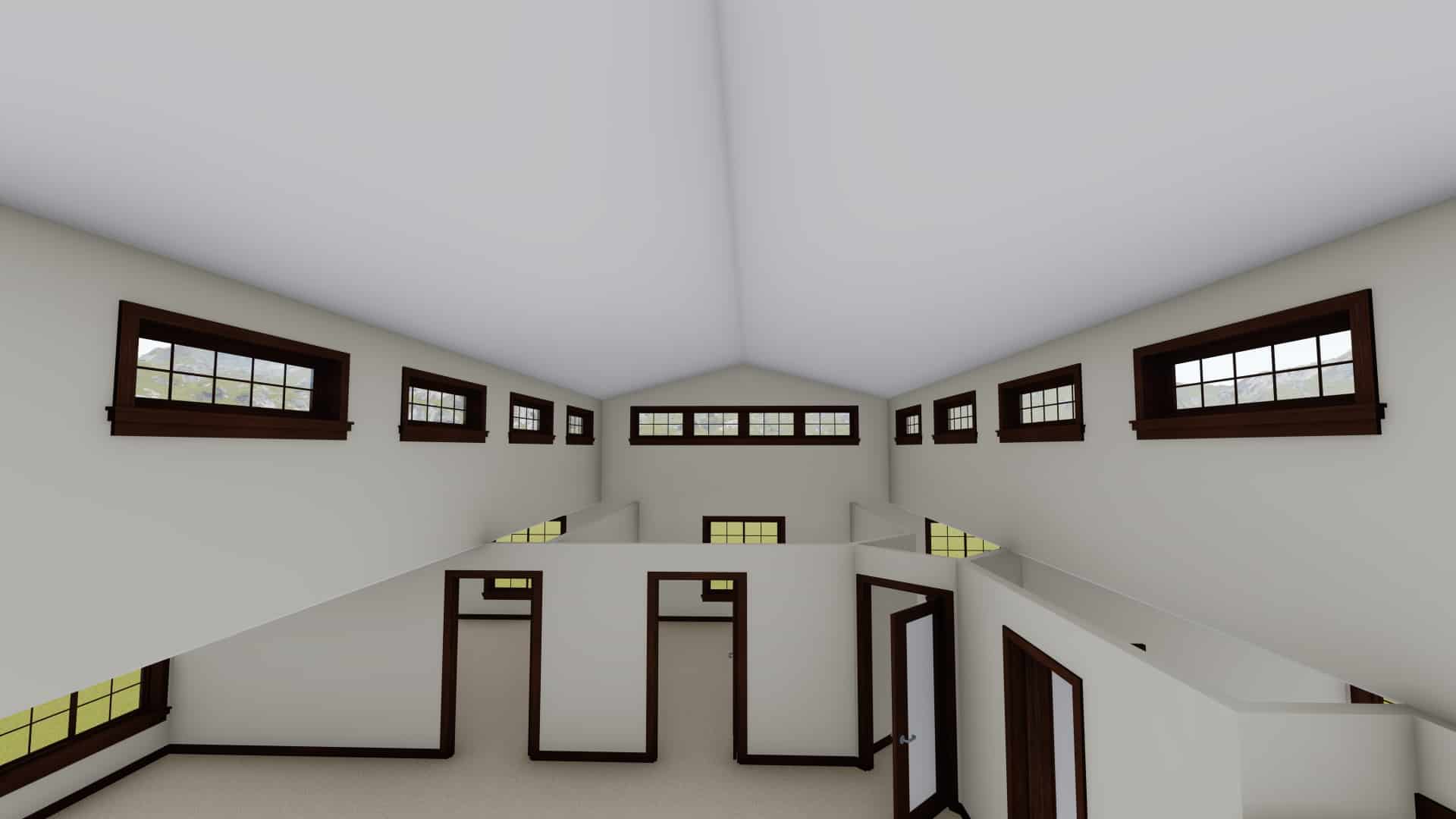 Home Office of this 0-Bedroom,12163 Sq Ft Plan -187-1187