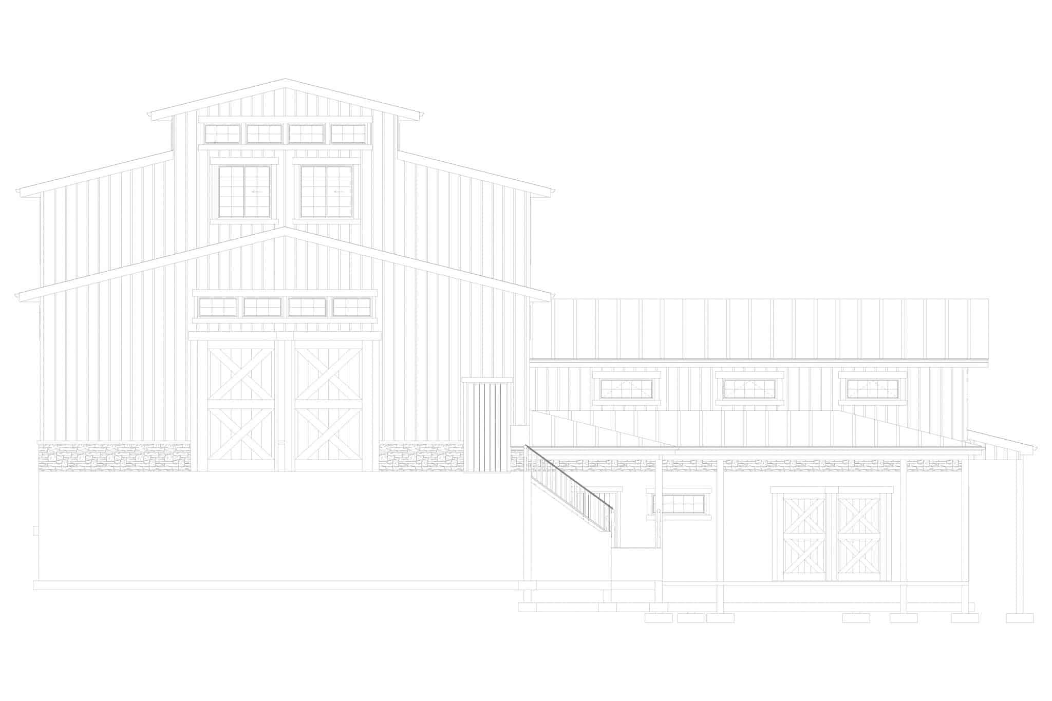 Home Plan Front Elevation of this 0-Bedroom,12163 Sq Ft Plan -187-1187