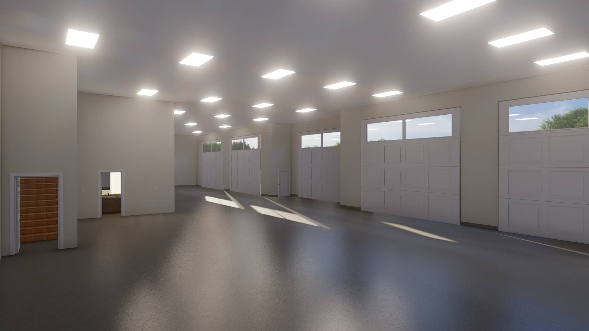 Garage of this 3-Bedroom,10240 Sq Ft Plan -187-1190