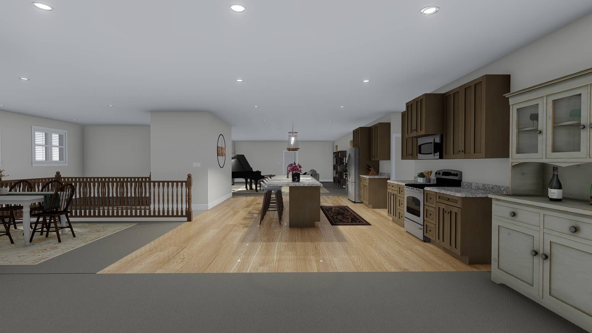 Kitchen of this 3-Bedroom,10240 Sq Ft Plan -187-1190