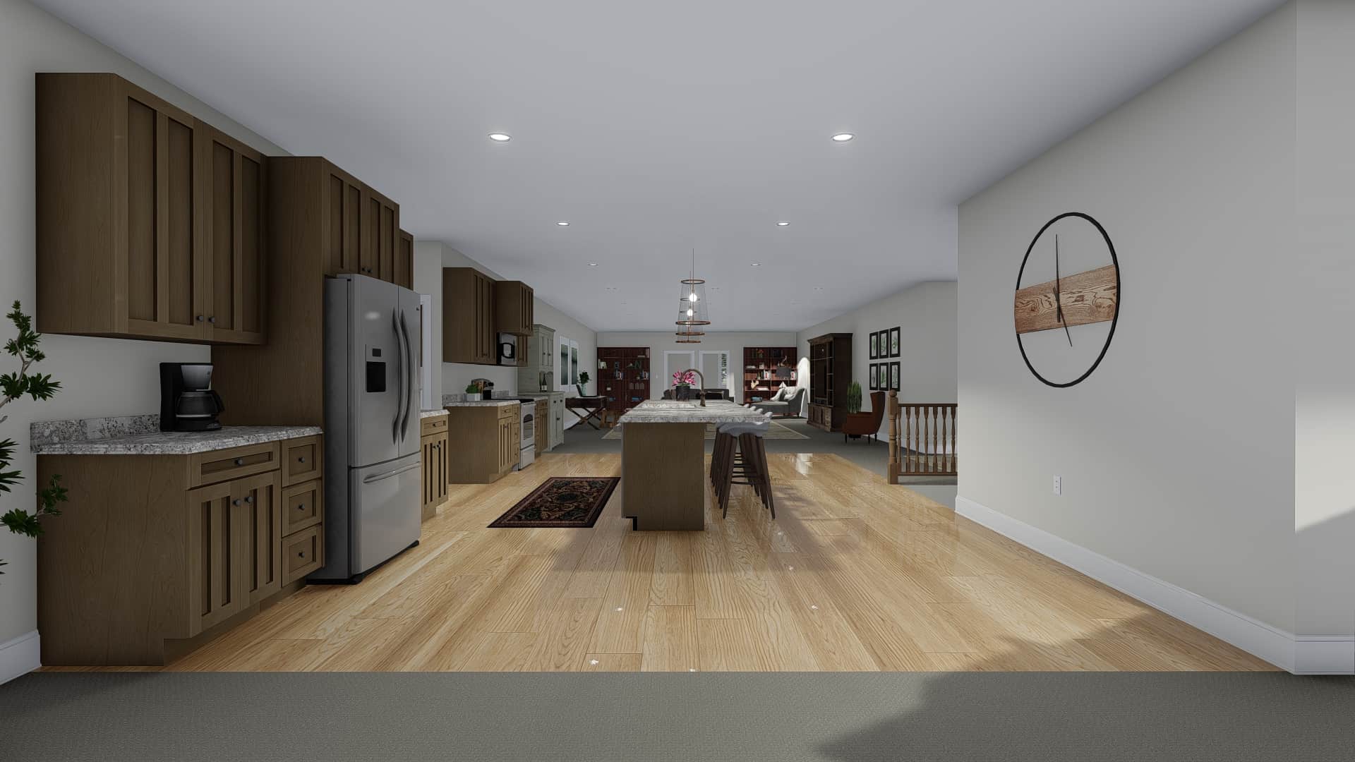 Kitchen of this 3-Bedroom,10240 Sq Ft Plan -187-1190
