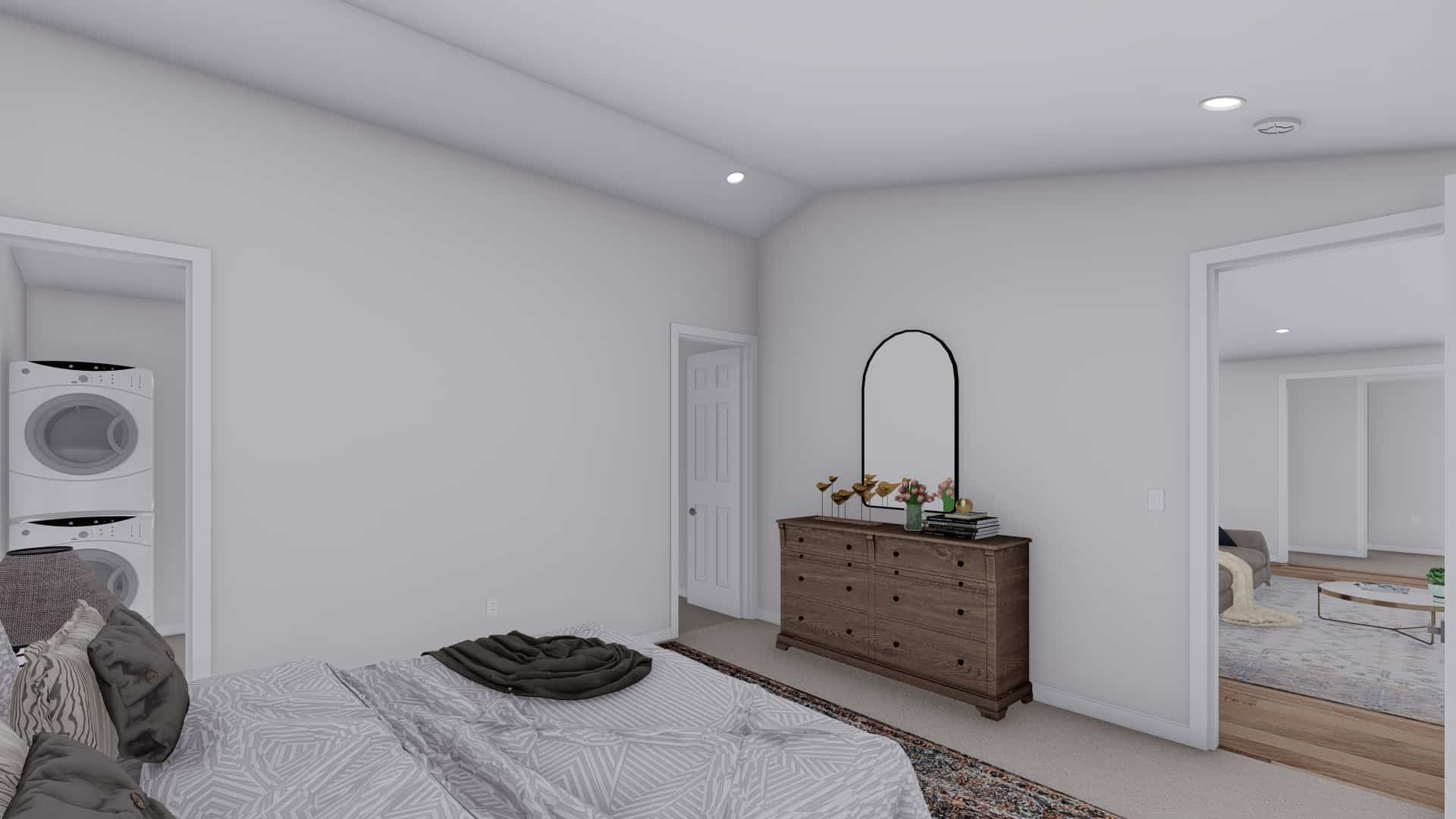 Master Bedroom of this 2-Bedroom,1536 Sq Ft Plan -187-1191