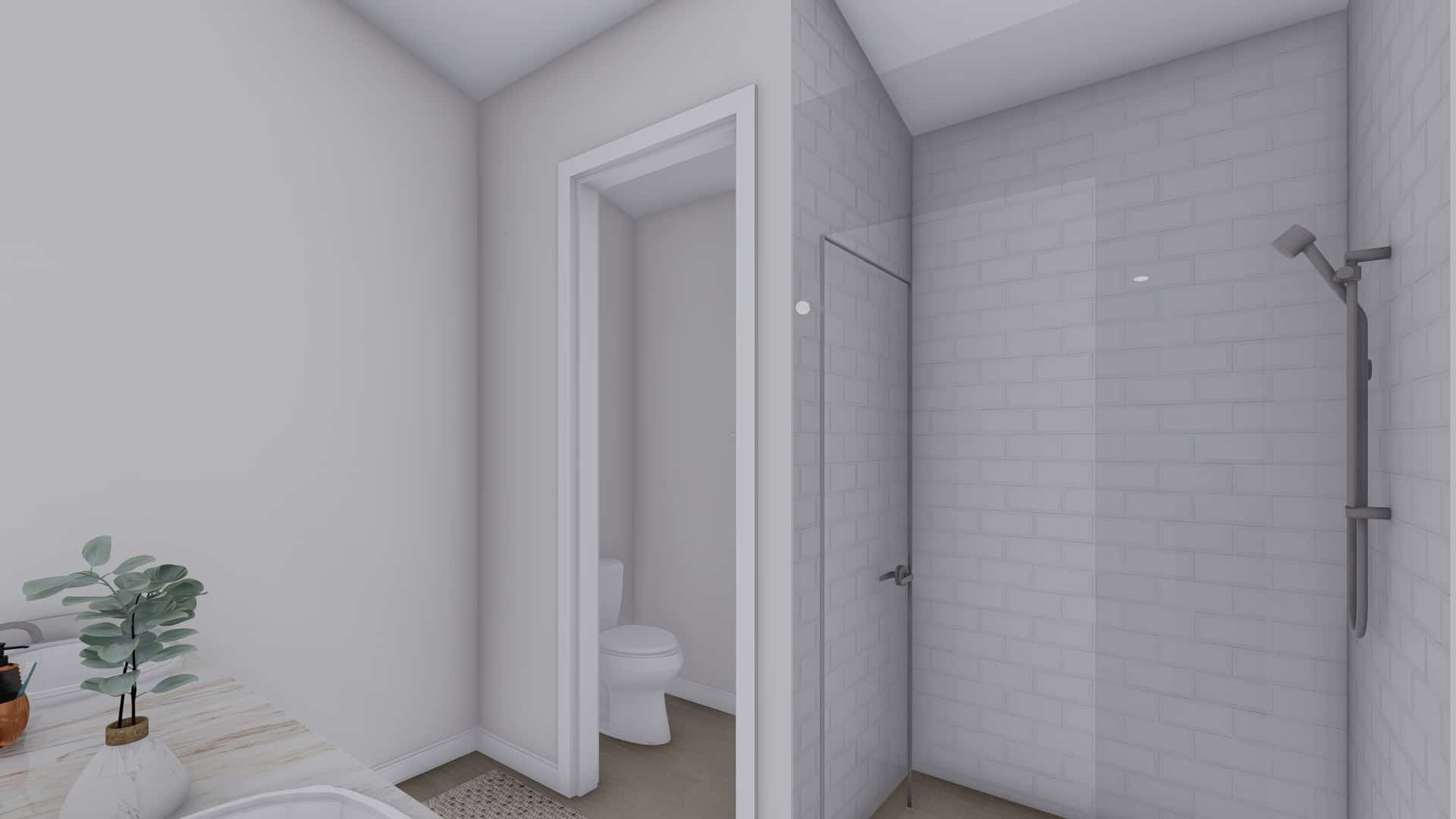 Master Bathroom of this 2-Bedroom,1536 Sq Ft Plan -187-1191