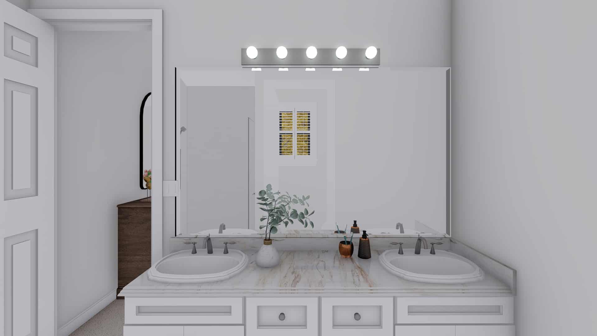 Master Bathroom: Sink/Vanity of this 2-Bedroom,1536 Sq Ft Plan -187-1191