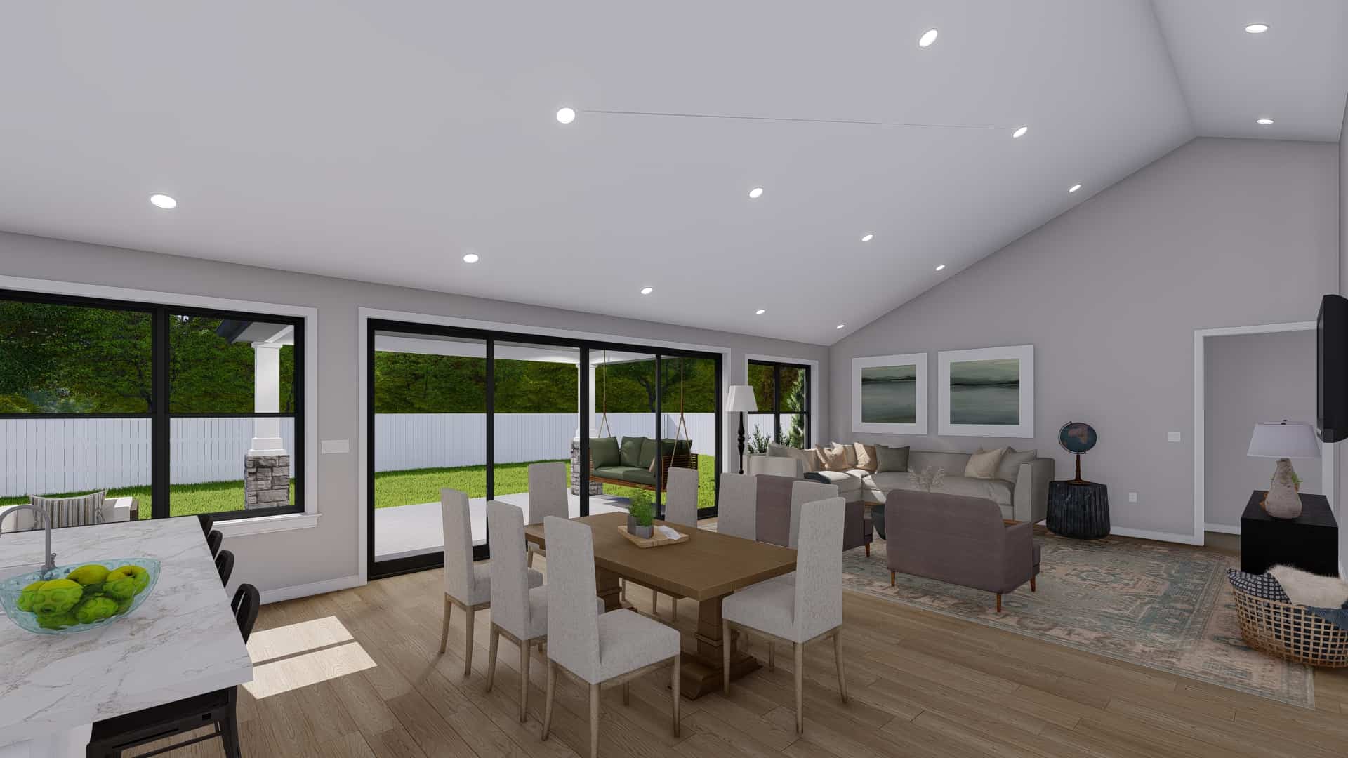Dining Room of this 3-Bedroom,2564 Sq Ft Plan -187-1193