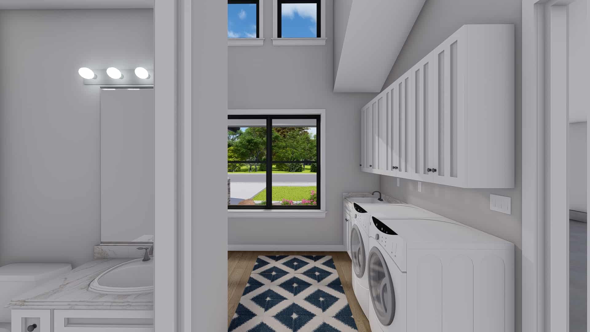 Laundry Room of this 3-Bedroom,2564 Sq Ft Plan -187-1193