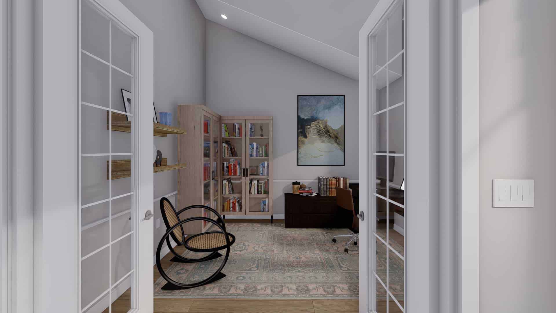 Home Office of this 3-Bedroom,2564 Sq Ft Plan -187-1193