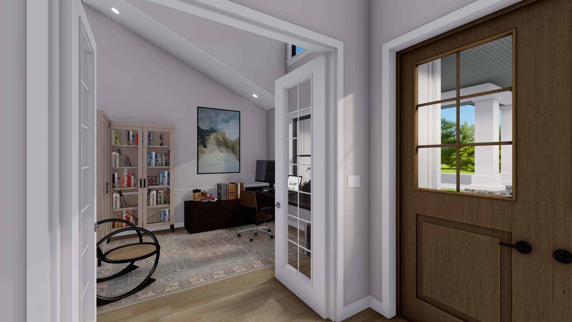 Home Office of this 3-Bedroom,2564 Sq Ft Plan -187-1193