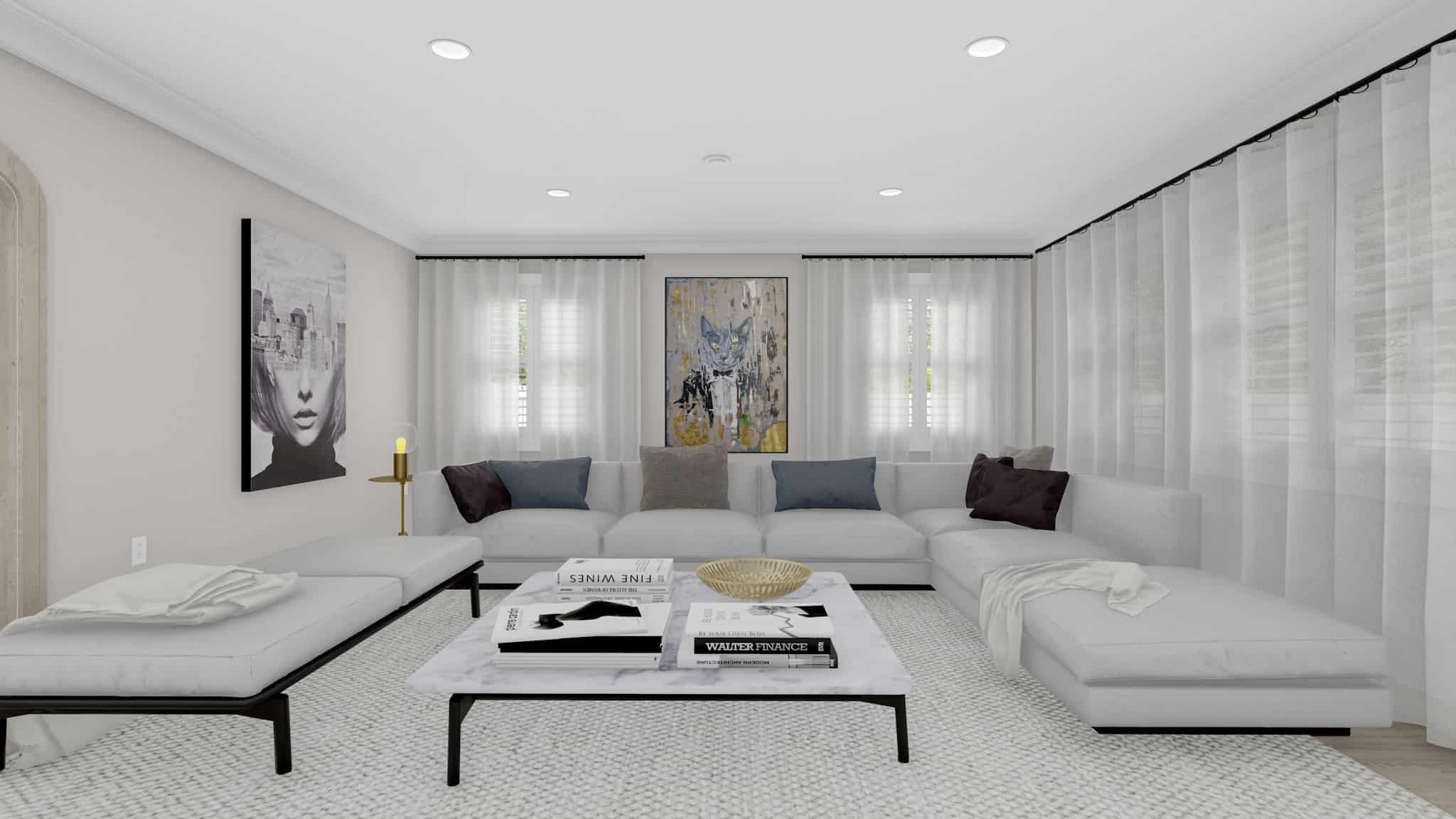 Family Room of this 4-Bedroom,2331 Sq Ft Plan -187-1195