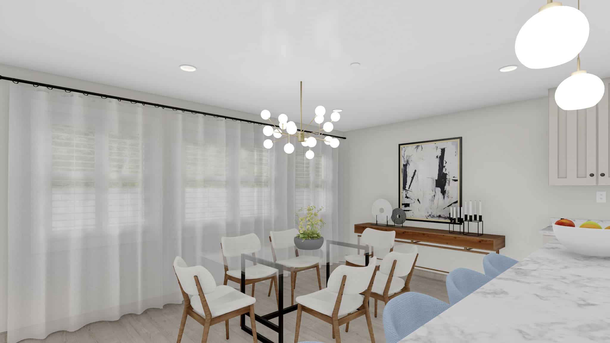 Dining Room of this 4-Bedroom,2331 Sq Ft Plan -187-1195