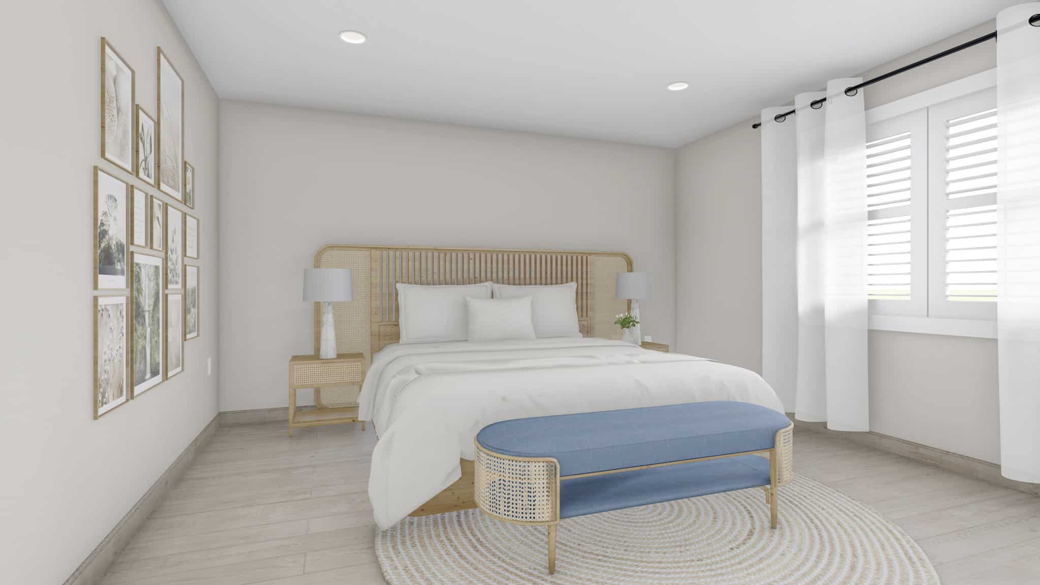 Master Bedroom of this 4-Bedroom,2331 Sq Ft Plan -187-1195