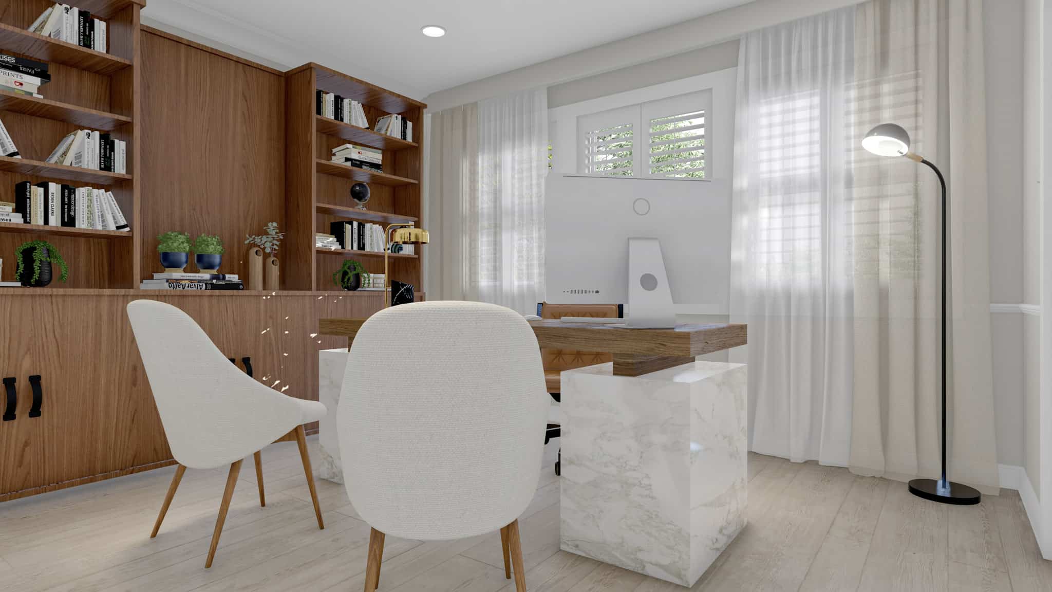 Home Office: Den of this 4-Bedroom,3414 Sq Ft Plan -187-1197