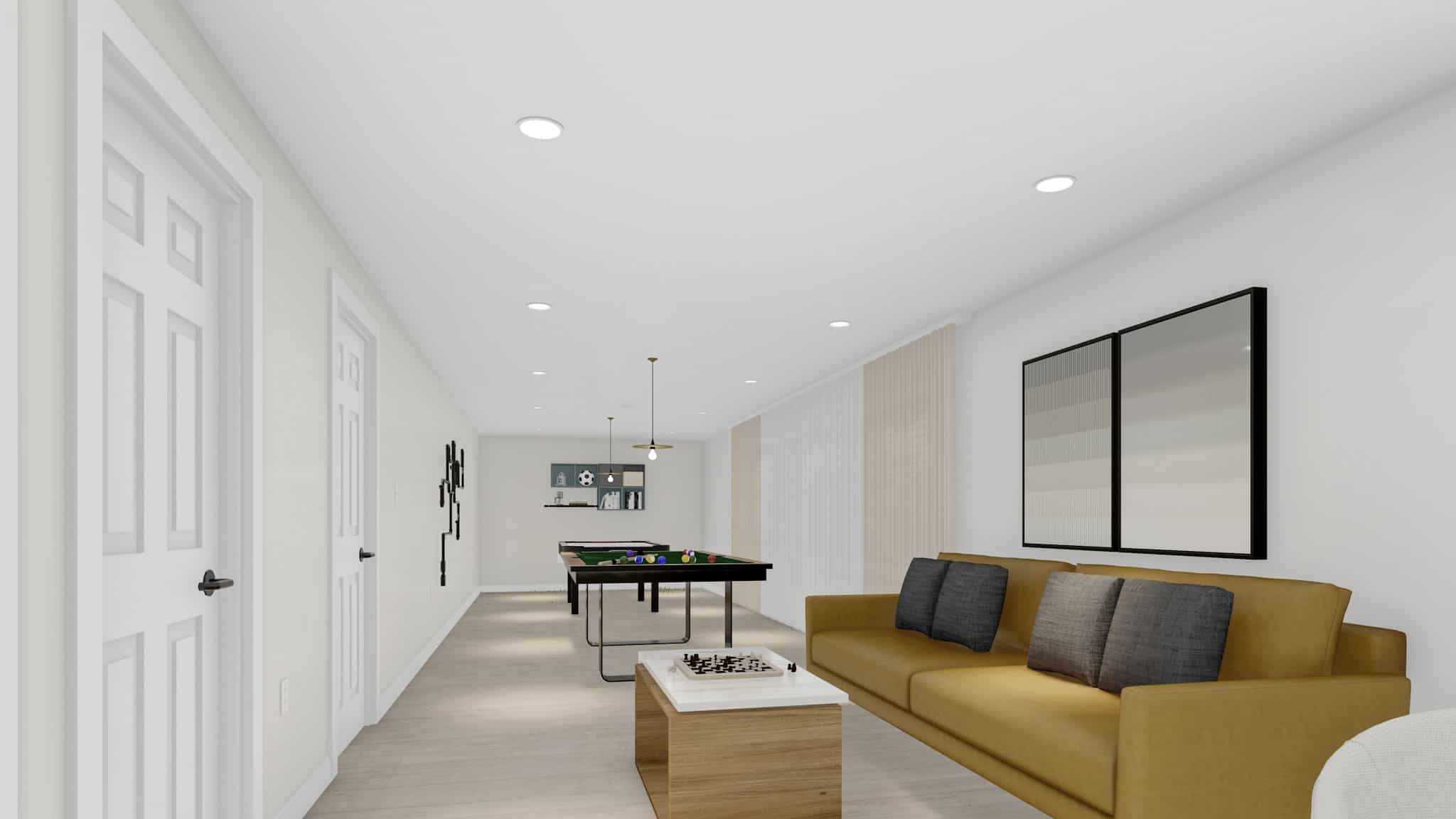 Family Room of this 4-Bedroom,3414 Sq Ft Plan -187-1197