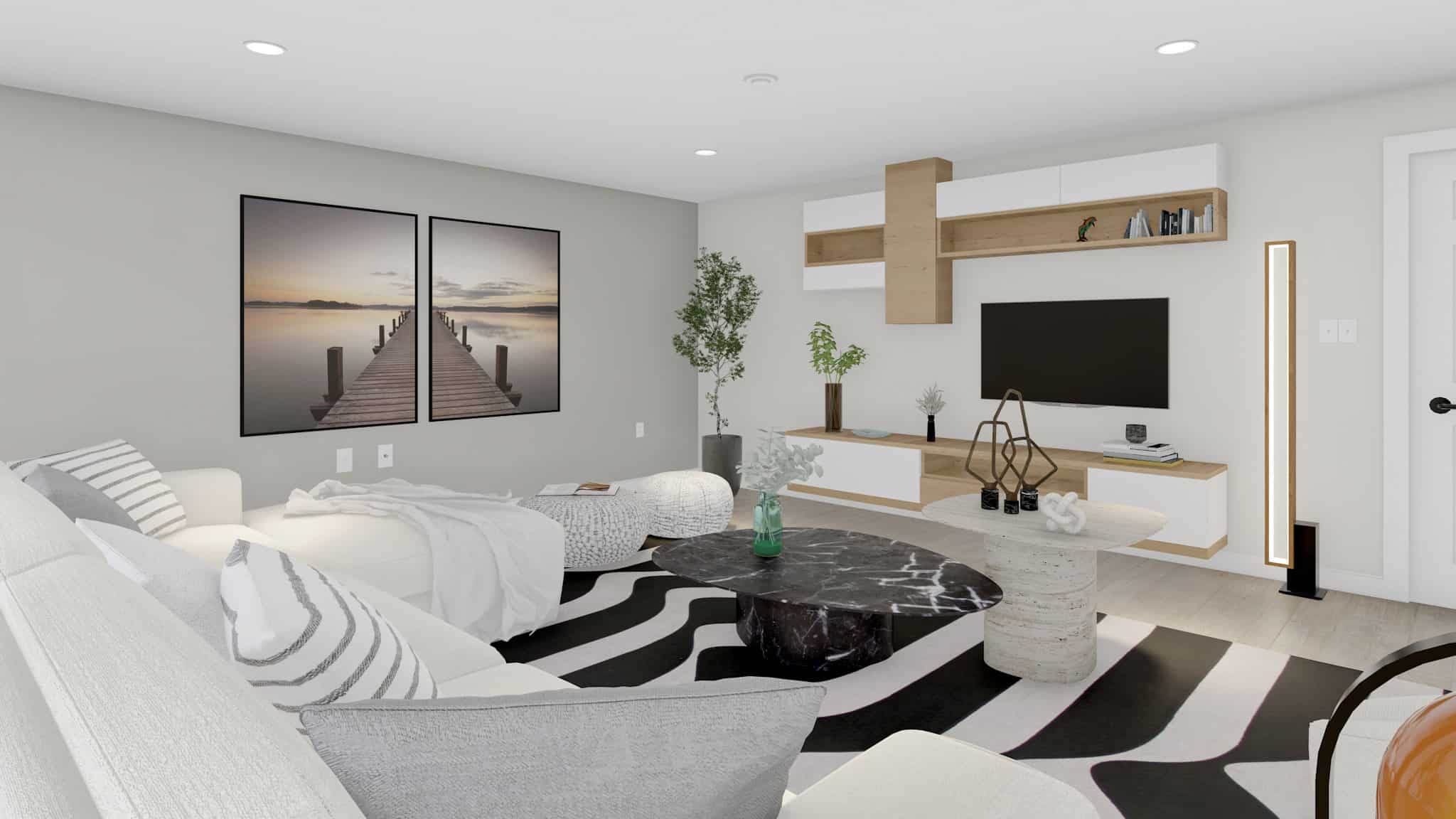 Media Room of this 4-Bedroom,3414 Sq Ft Plan -187-1197