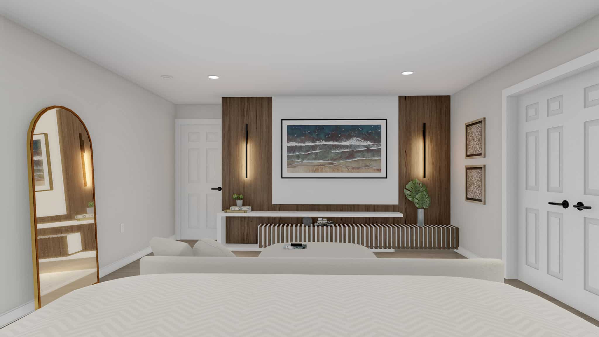 Master Bedroom of this 4-Bedroom,3414 Sq Ft Plan -187-1197