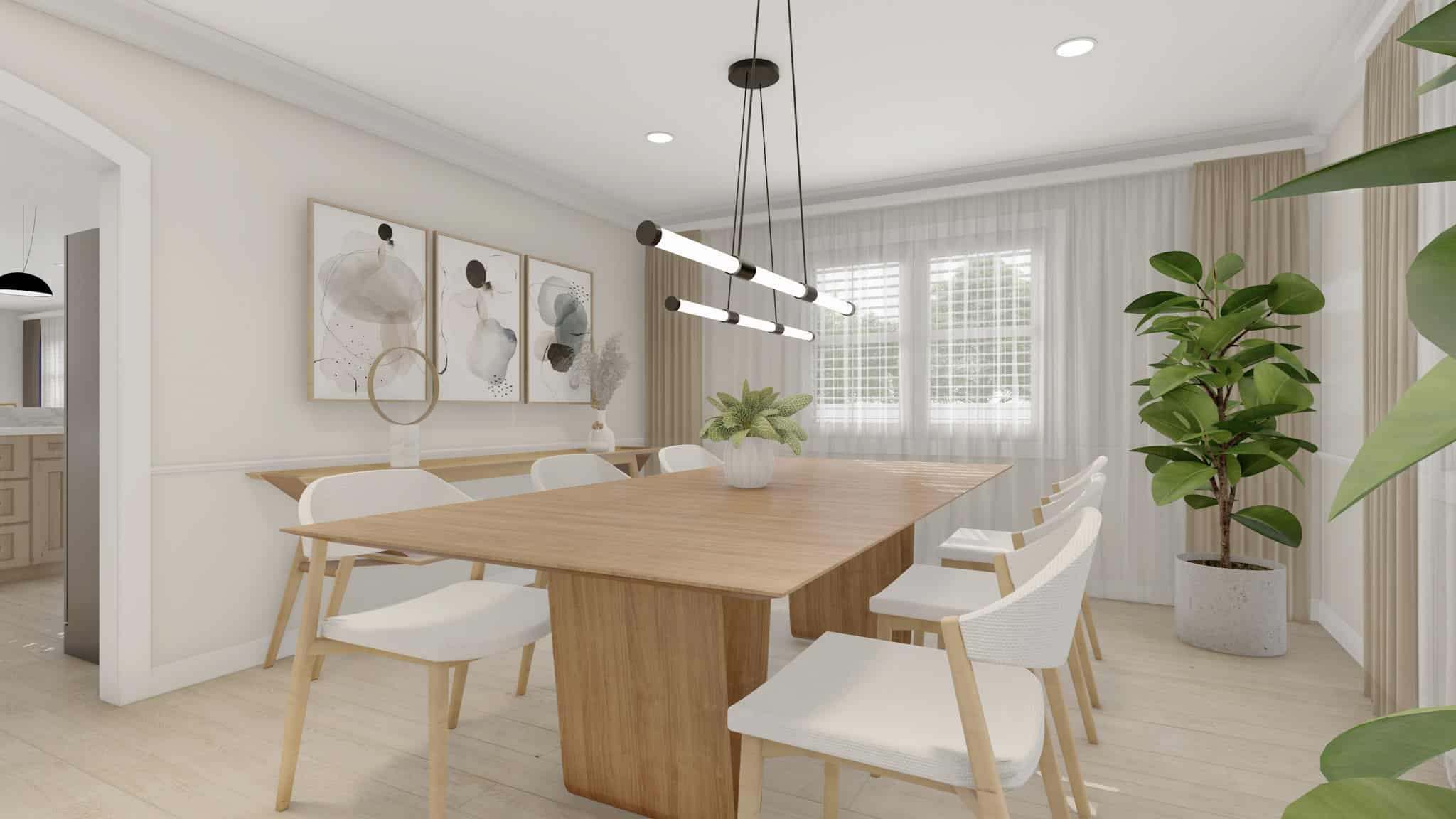 Dining Room of this 3-Bedroom,2656 Sq Ft Plan -187-1199