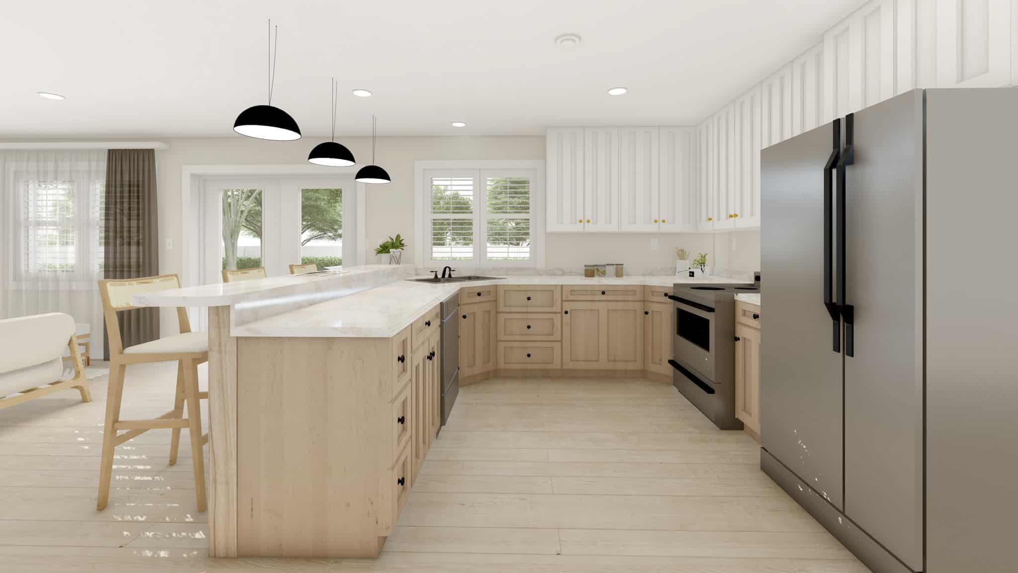 Kitchen of this 3-Bedroom,2656 Sq Ft Plan -187-1199