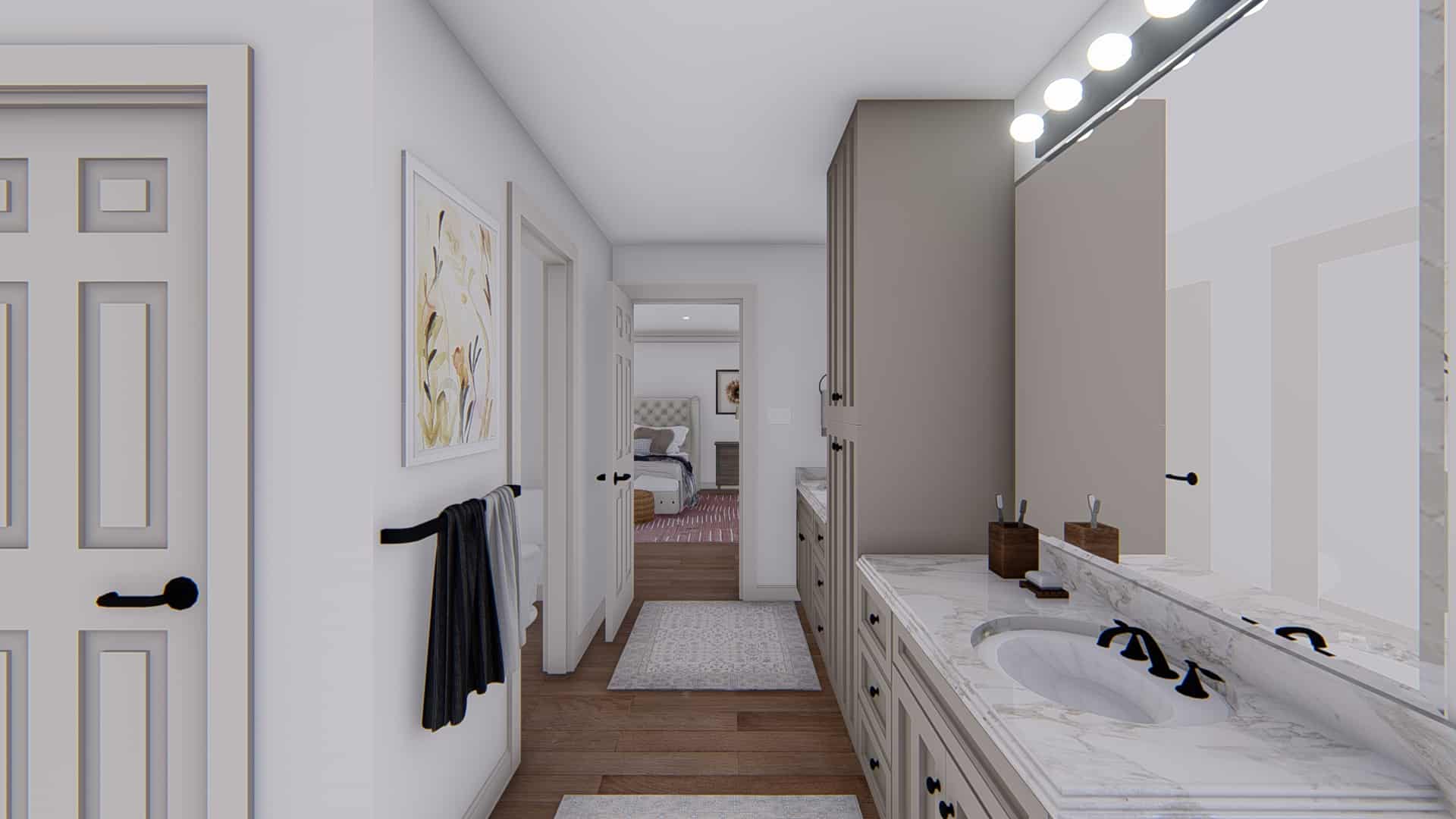 Master Bathroom of this 5-Bedroom,3115 Sq Ft Plan -187-1200