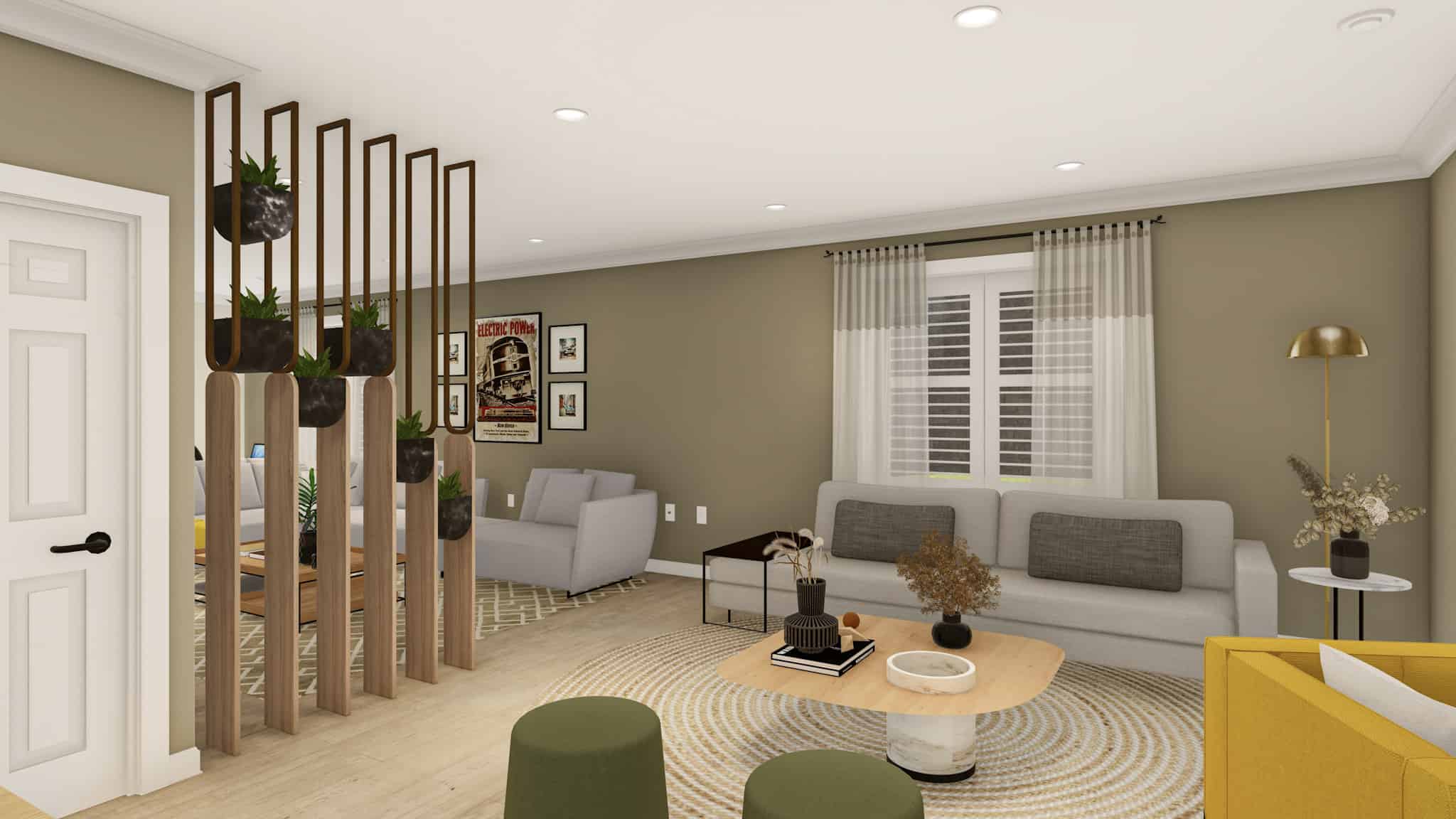Family Room of this 3-Bedroom,1812 Sq Ft Plan -187-1201