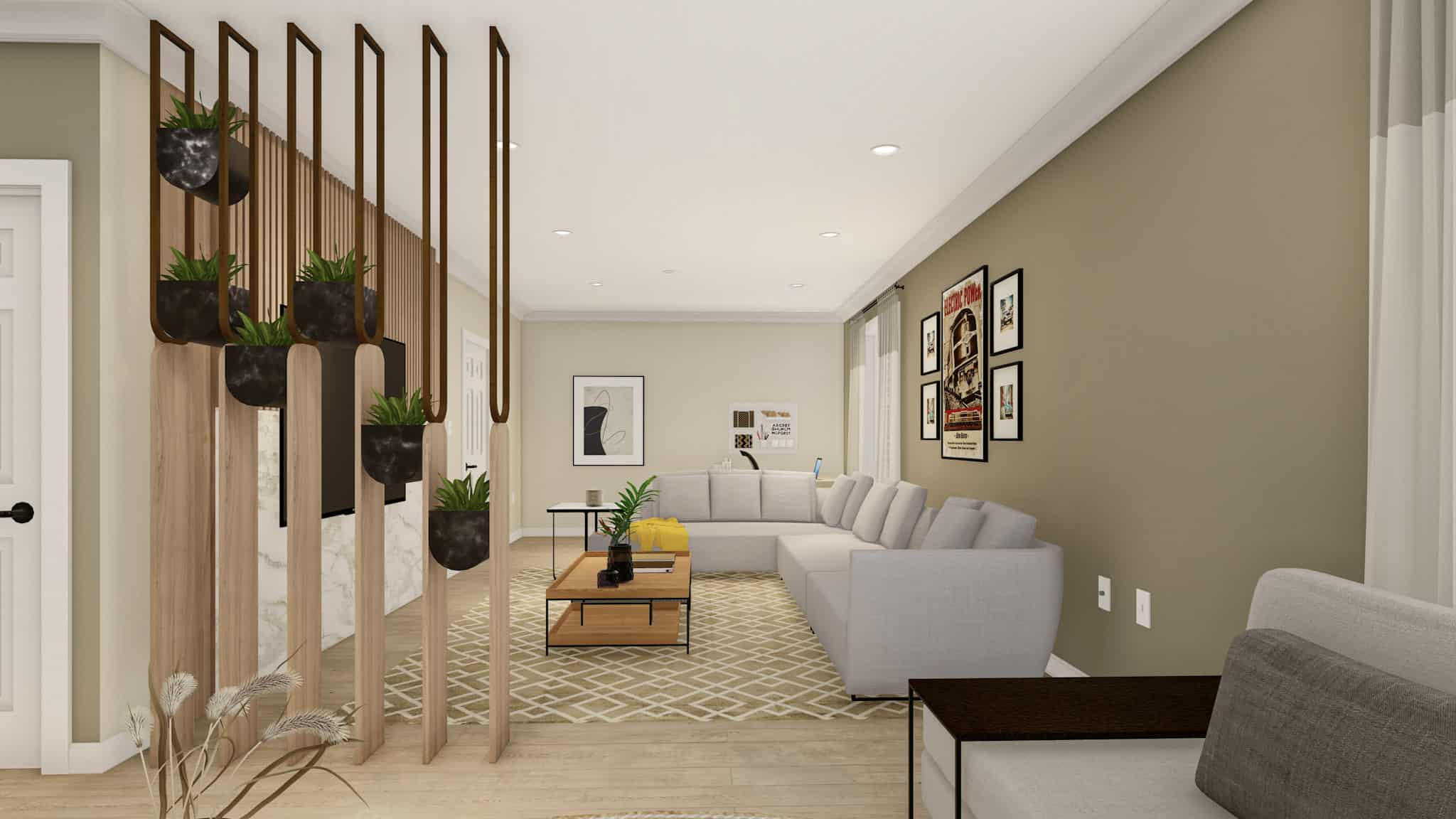 Game Room of this 3-Bedroom,1812 Sq Ft Plan -187-1201