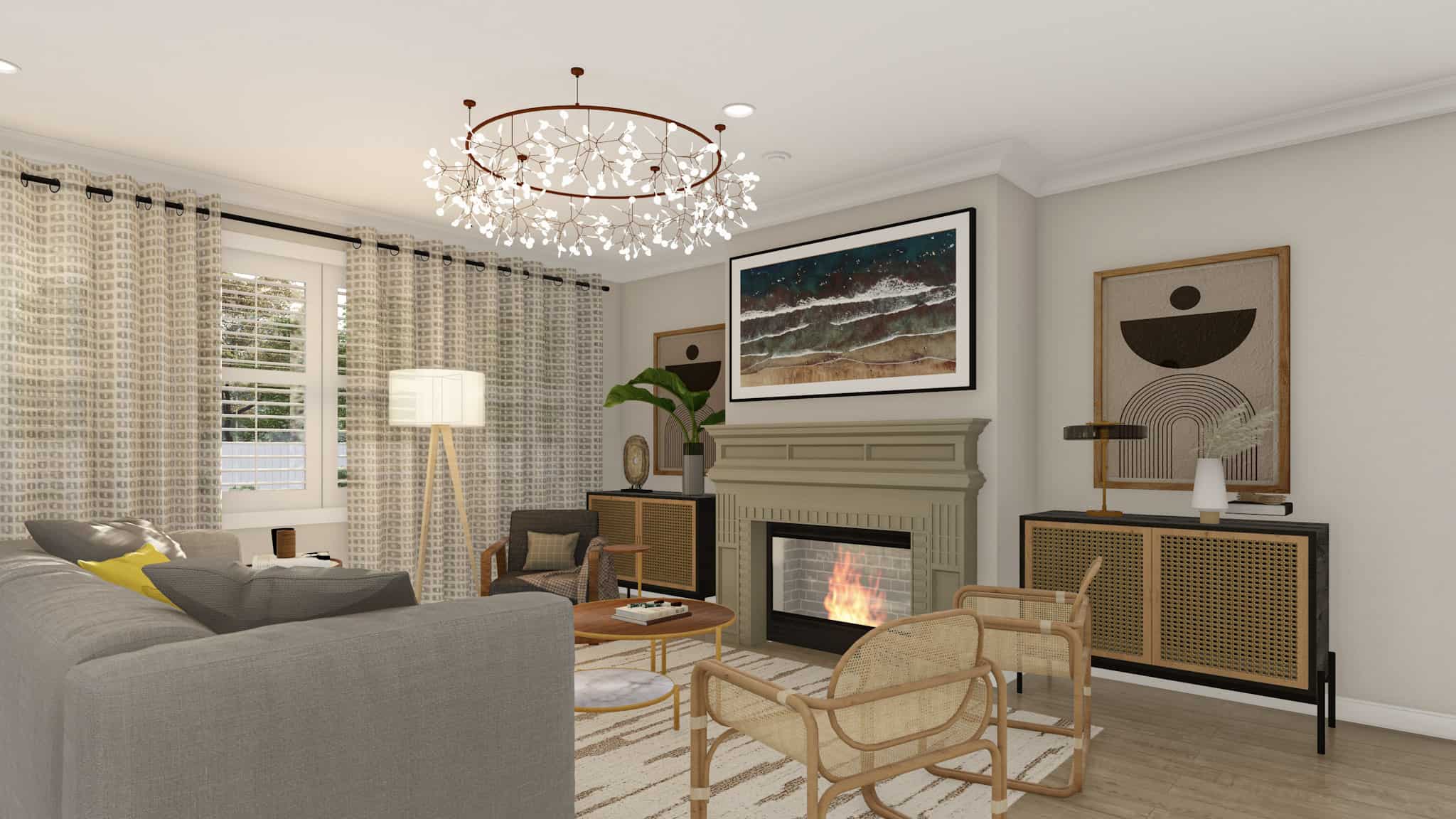 Family Room of this 3-Bedroom,1812 Sq Ft Plan -187-1201