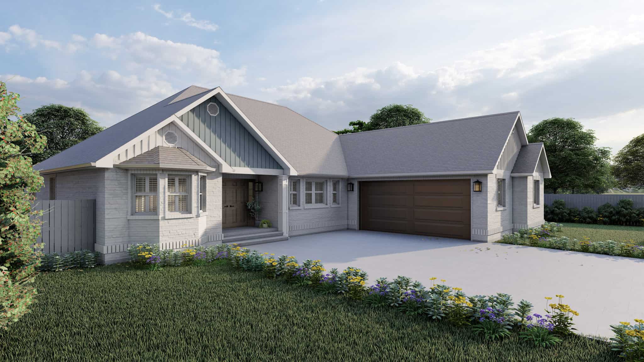 Left Side View of this 3-Bedroom,2288 Sq Ft Plan -187-1202