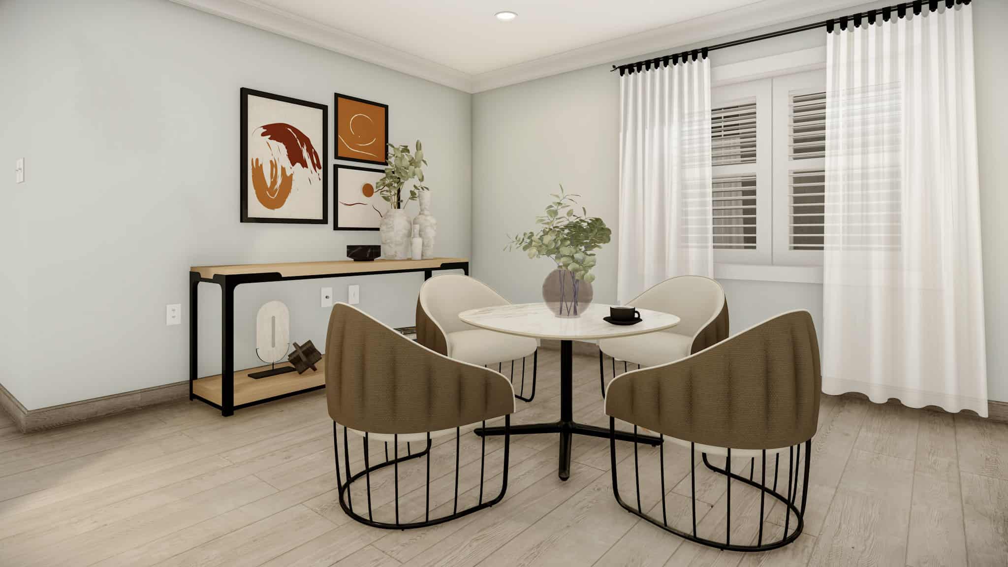 Dining Room of this 3-Bedroom,2562 Sq Ft Plan -187-1205