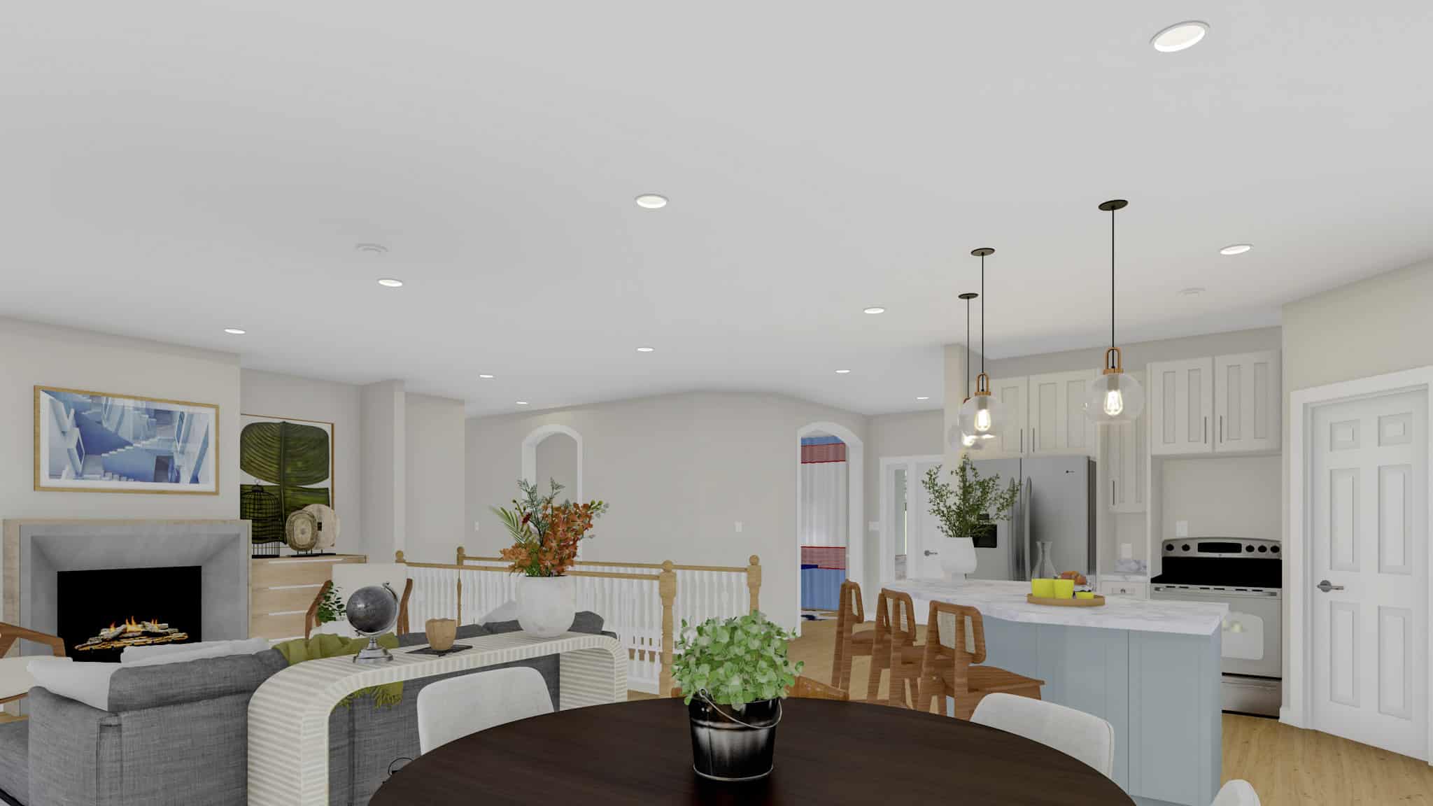 Family Room of this 2-Bedroom,1838 Sq Ft Plan -187-1207